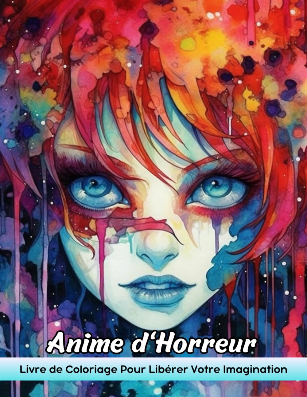 Anime d'Horreur Livre de Coloriage: Coloriage D'Anime D'Horreur - Thèmes D'Anime Effrayants Pour Une Créativité Passionnante book
