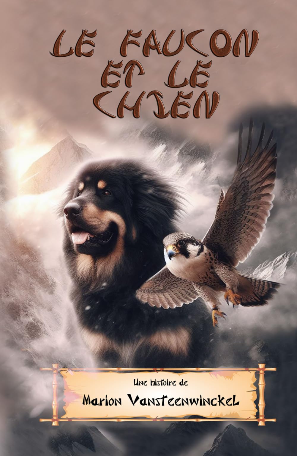 Le faucon et le chien book