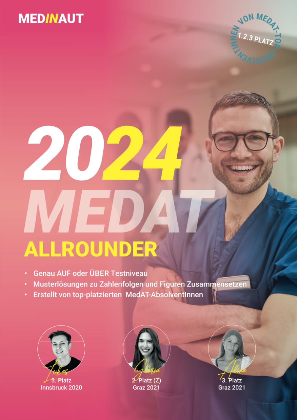 MEDINAUT: MedAT | KFF-Allrounder: 1000 testnahe Aufgaben für den kognitiven Teil | Erstellt von Top-Platzierten MedAT-AbsolventInnen (1. - 3. Platz) | ... für den Medizinaufnahmetest in Österreich Medicine