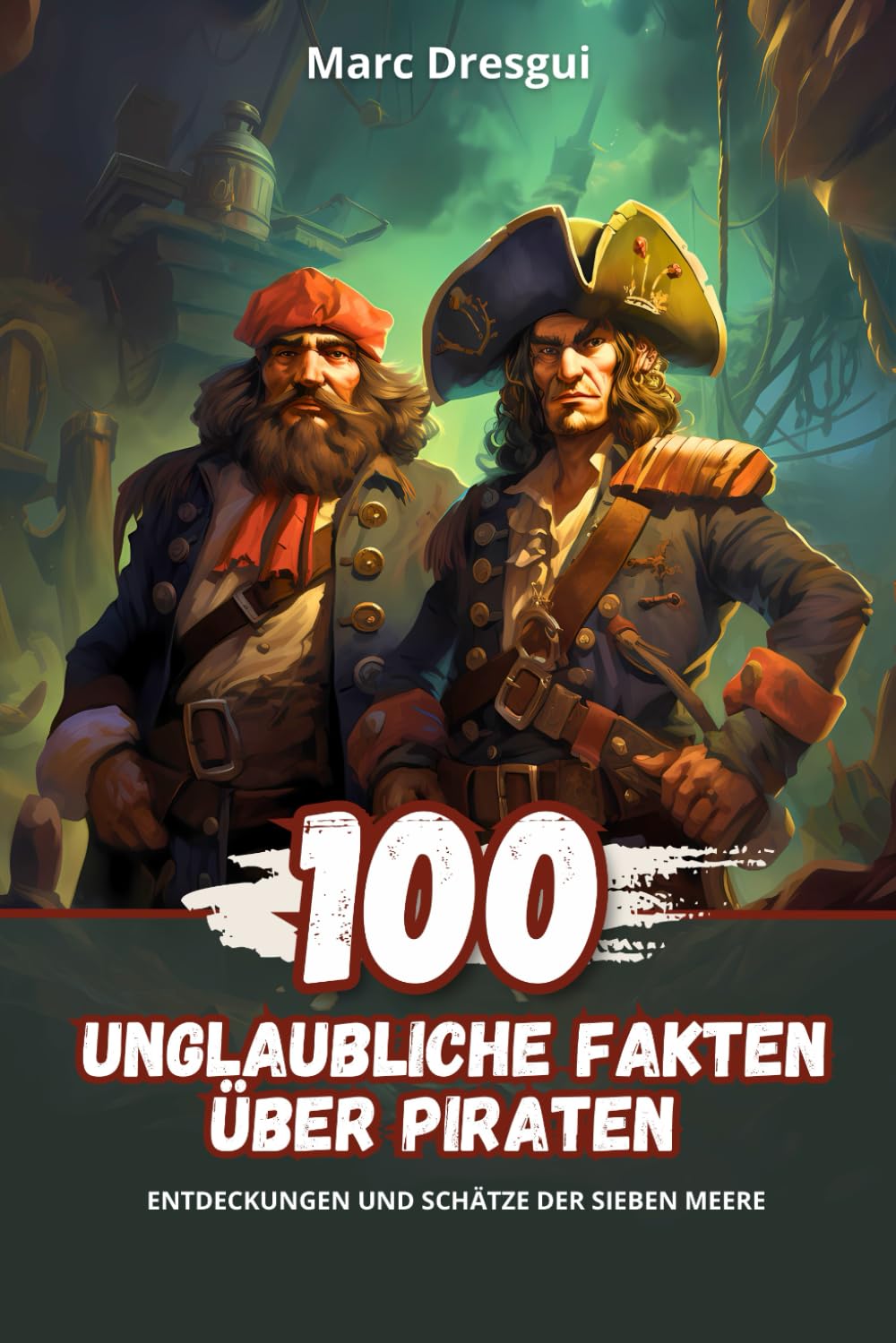 100 Unglaubliche Fakten über Piraten: Entdeckungen und Schätze der Sieben Meere Non-fiction