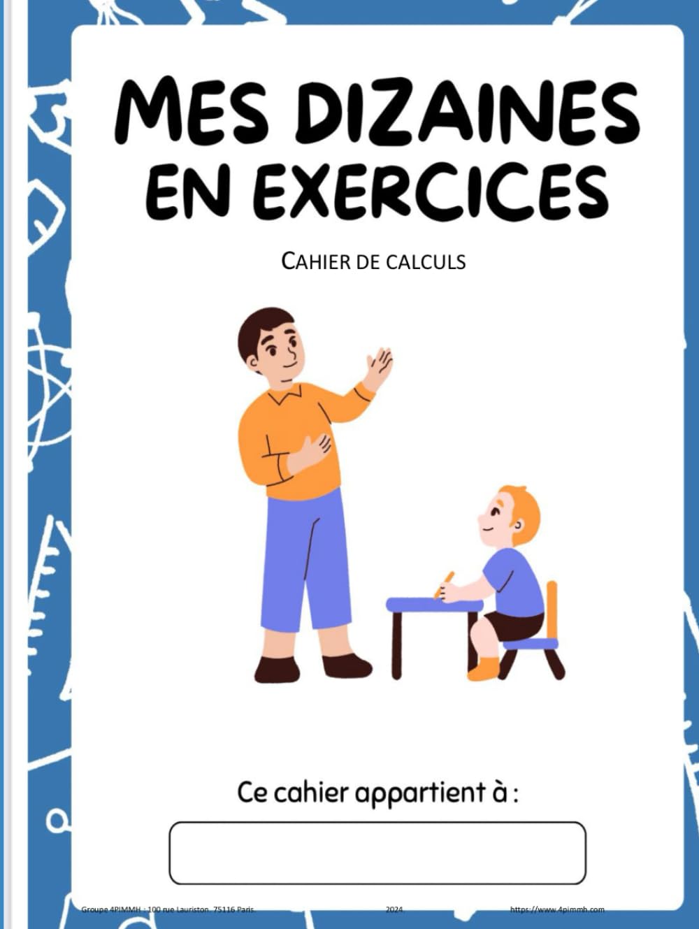 Mes Dizaines en exercice: Cahier de calculs book