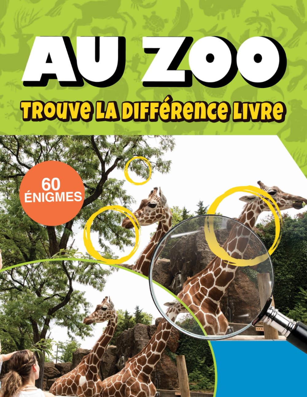 Au Zoo Trouve la Différence: Puzzles En Images Livre Des Différences Au Zoo, Jeux De Puzzles Pour Adultes, Enfants Et Adolescents Pour Soulager Le Stress Et Se Détendre book