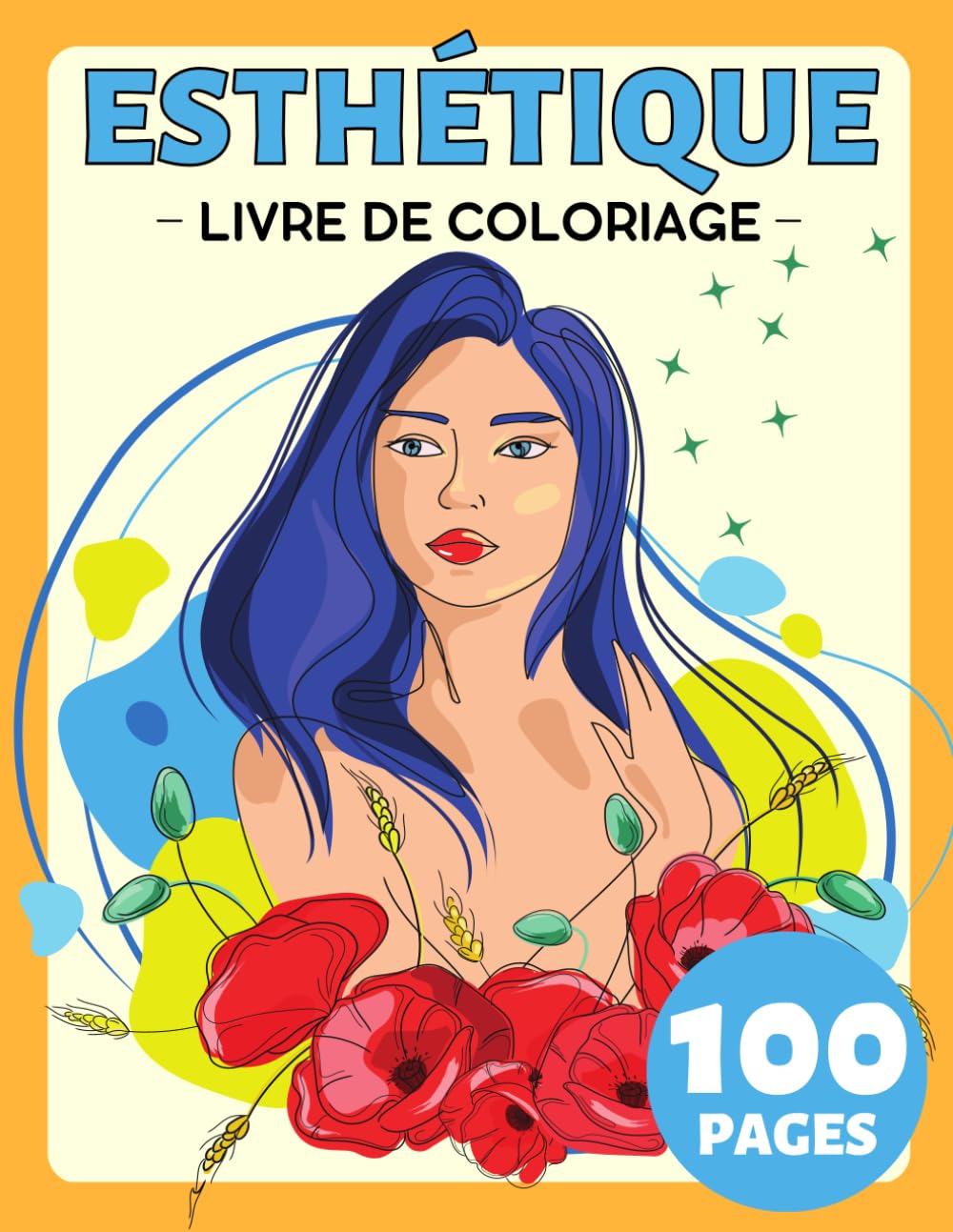 Esthétique Livre de Coloriage Pour Adultes: Cadeau Mignon pour Anti Stress et Relaxation book