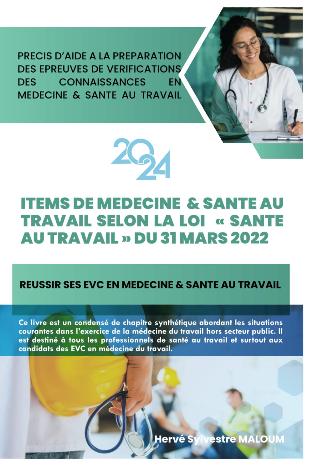 préparation des EVC en médecine et santé au travail: items de médecine et santé au travail book