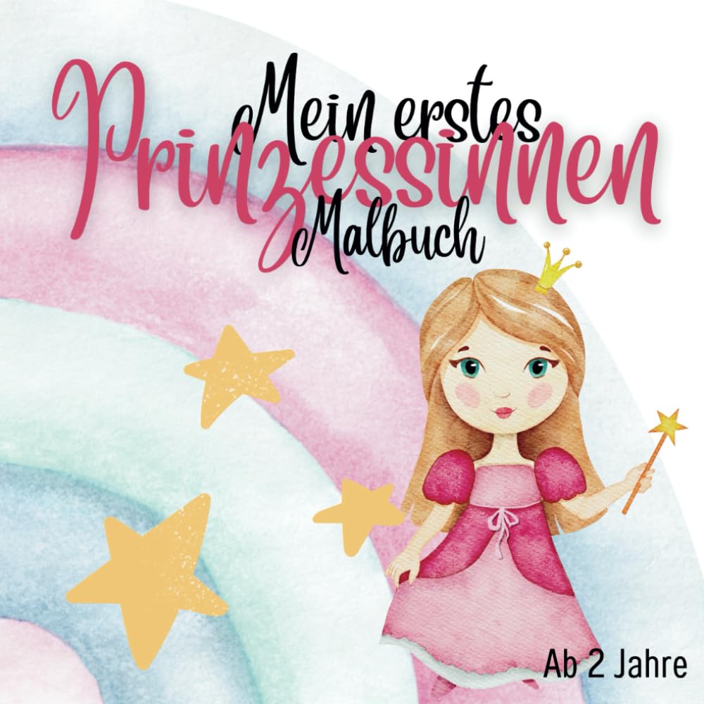 Mein Erstes Prinzessinnen Malbuch ab 2 Jahre: 44 Malvorlagen zum Kritzeln und Ausmalen. book