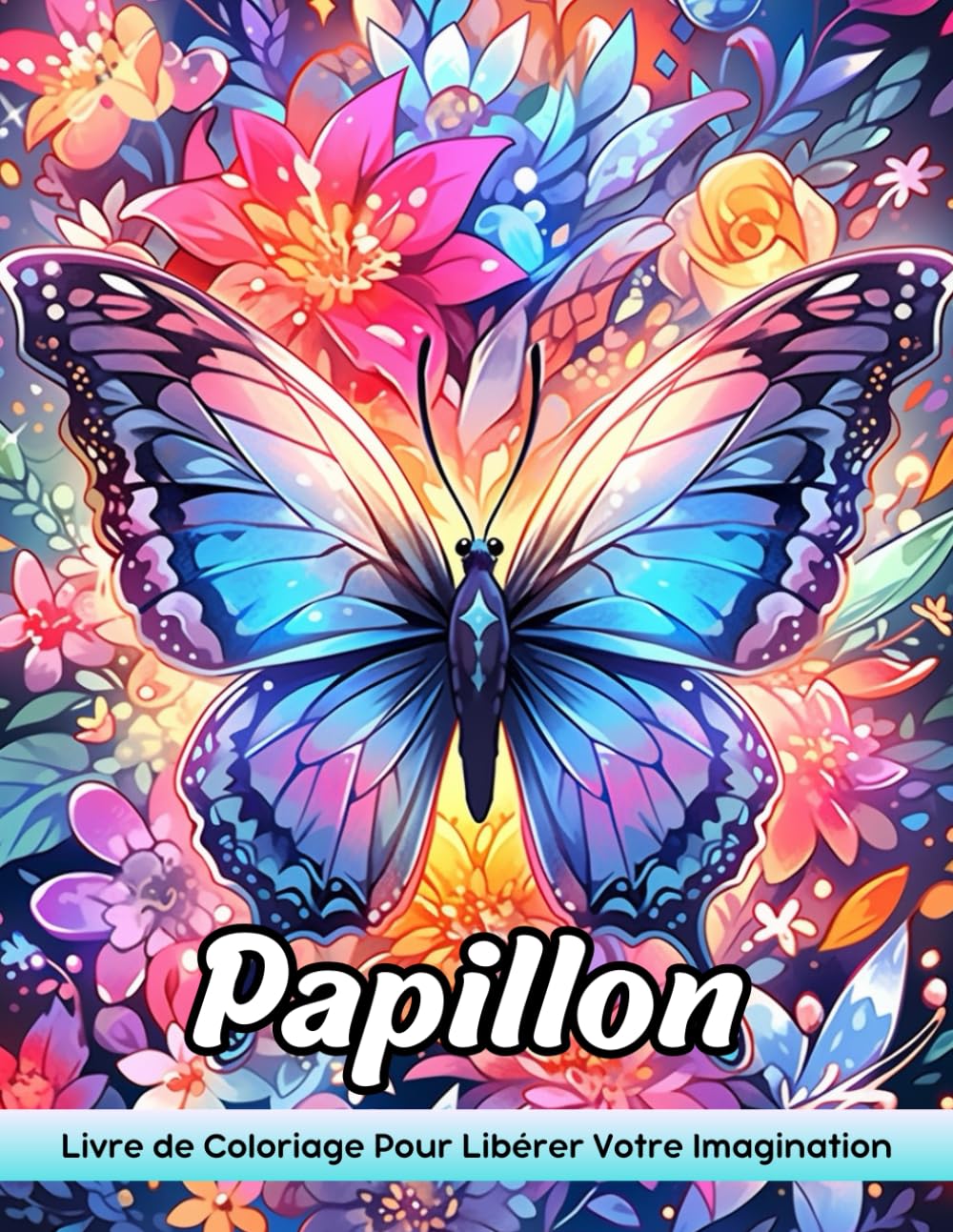 Papillon: Livre De Coloriage Adulte Avec Papillon Pour Soulager Le Stress Et Relaxation book