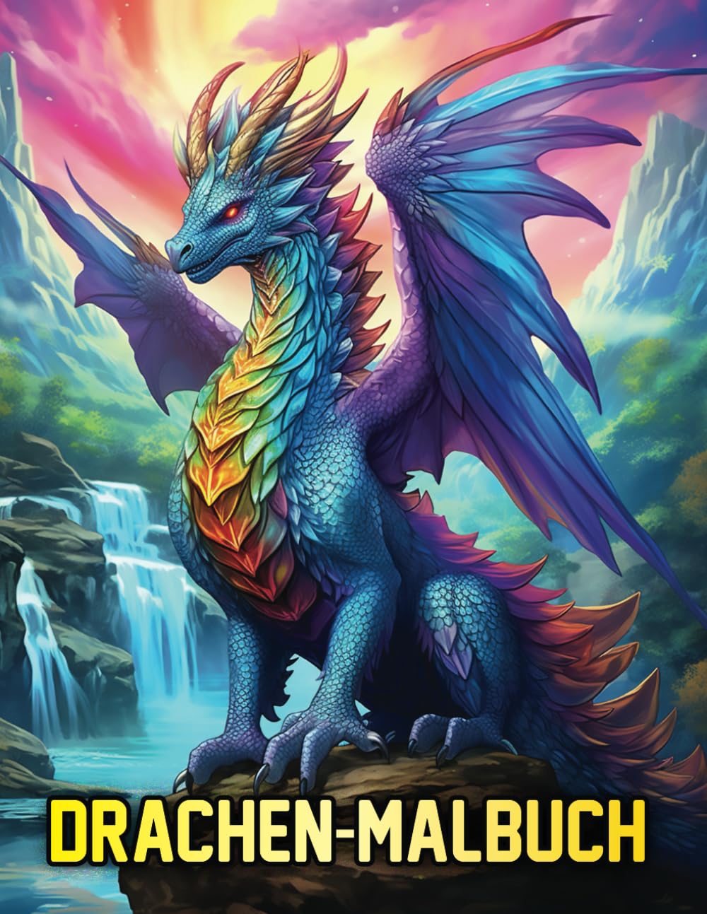 DRACHEN-MALBUCH FÜR ERWACHSENE MAGIE UND FANTASIE: MALBUCH FÜR ACHTSAMKEIT UND ANTI-STRESS Hobbies & Crafts