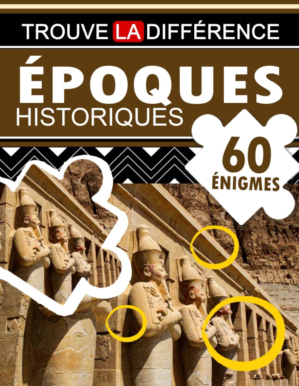 Époques Historiques Trouve la Différence: Un Défi D'Événement Historique, Trouvez Les Différences, Livre De Puzzles, Livres D'Activités Pour Adultes, Cadeau D'Anniversaire, Soulagement Du Stress book