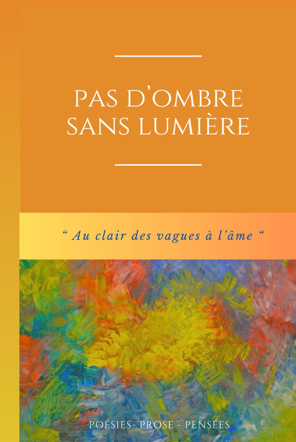 PAS D'OMBRE SANS LUMIERE: Au clair des vagues à l'âme book