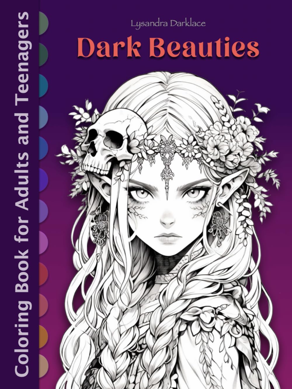 DARK BEAUTIES: 68 Mystical Gothic Illustrations - An Adult Coloring Journey for Gothic Fantasy Art, Mindfulness, and Relaxing Artistic Expression ... with Gothic Inspired Large Prints, Band 1) Manga