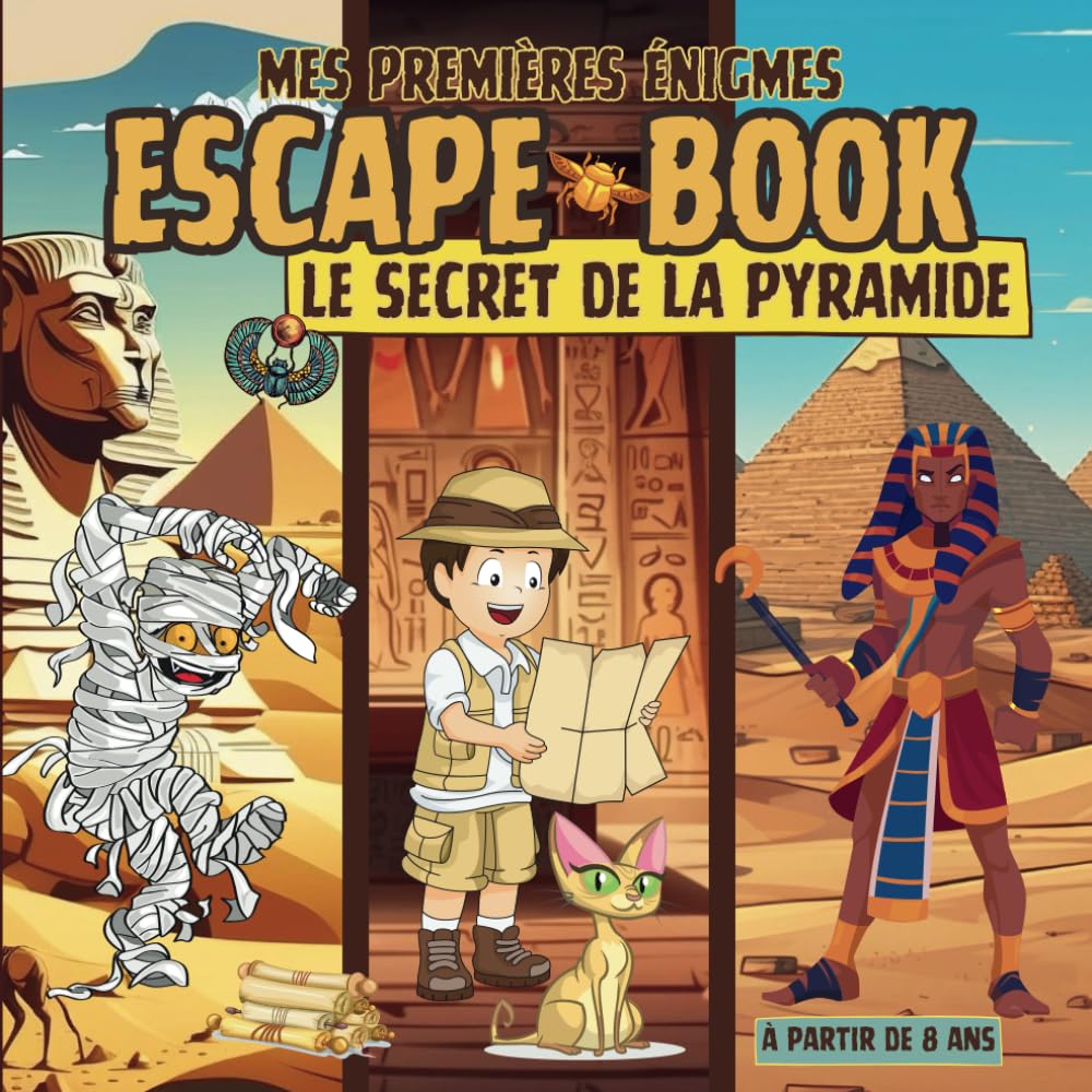 Mes premières énigmes: LE SECRET DE LA PYRAMIDE Novels & Short Stories