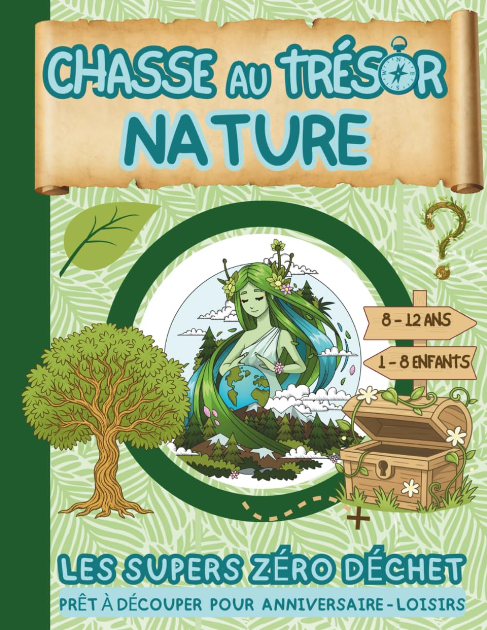 Chasse au Tresor Nature / Les Supers Zero Dechet: Chasse au Tresor Enfant / Anniversaire 8 – 9 – 10 -11 – 12 ans / Clé en Main / Ecologie Enfant book