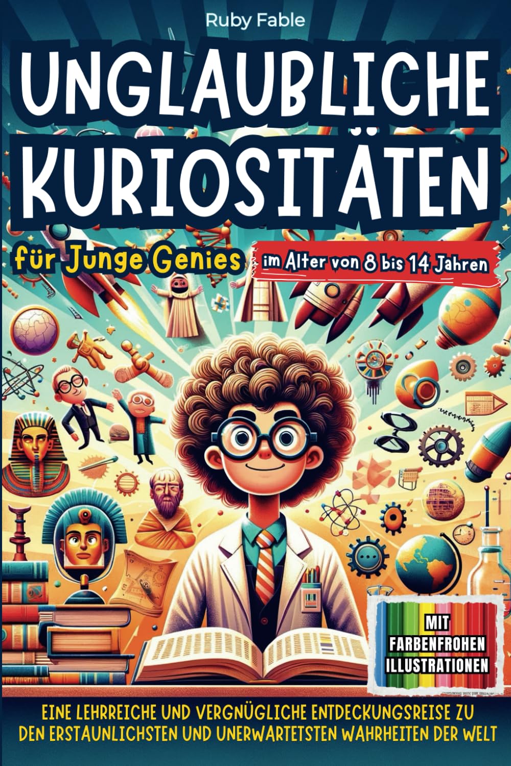 Unglaubliche Kuriositäten für junge Genies: Eine lehrreiche und vergnügliche Entdeckungsreise zu den erstaunlichsten und unerwartetsten Wahrheiten der Welt book