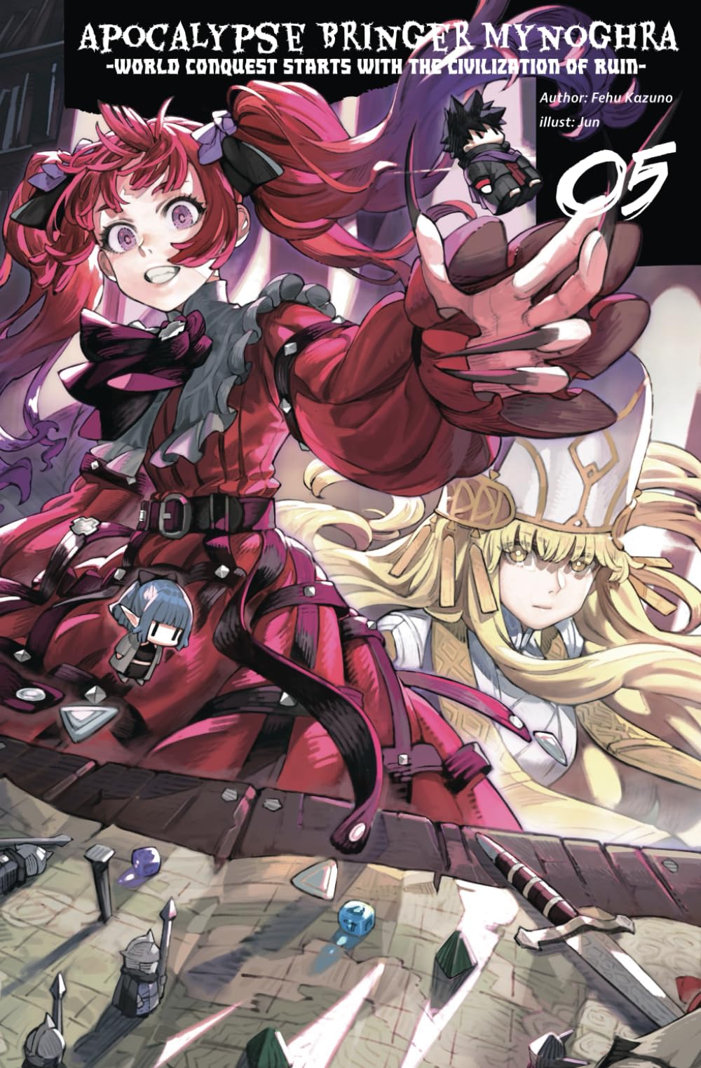 Apocalypse Bringer Mynoghra: World Conquest Starts with the Civilization of Ruin, Vol.5 Manga