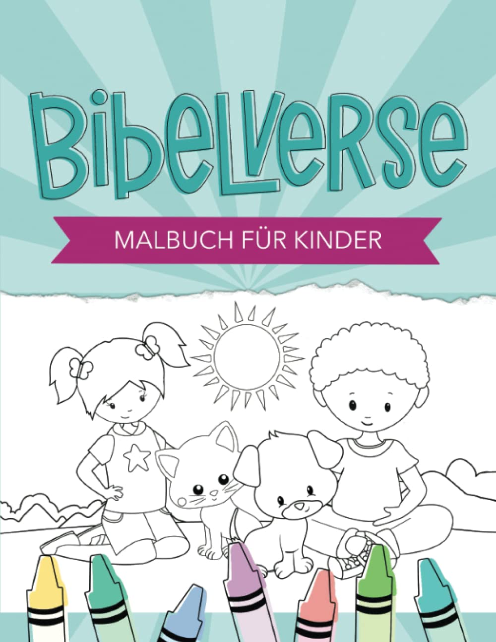 Bibelverse Malbuch für Kinder Parents & Children