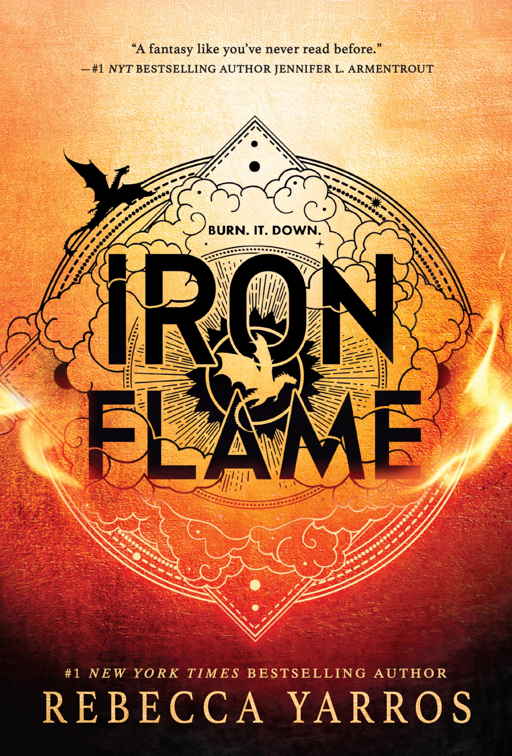 Iron Flame (Thorndike Press; Large Print Empyrean, 2) Romance