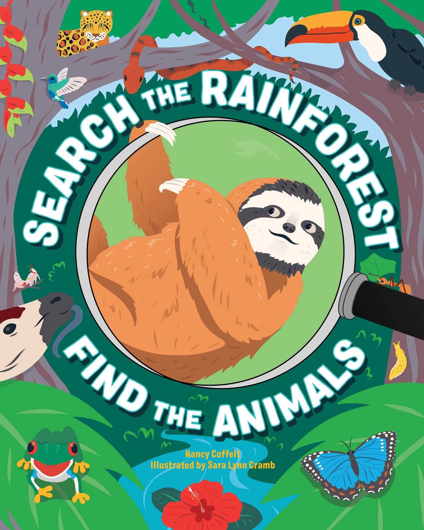 Search the Rain Forest, Find the Animals Tiptoi & Games