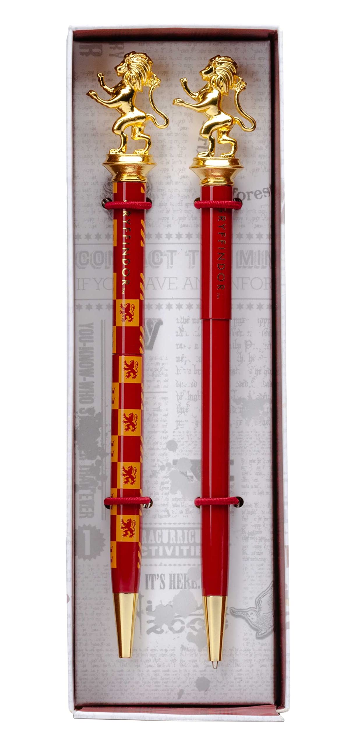 Harry Potter: Gryffindor Pen and Pencil Set (Set of 2) Film, Art & Culture