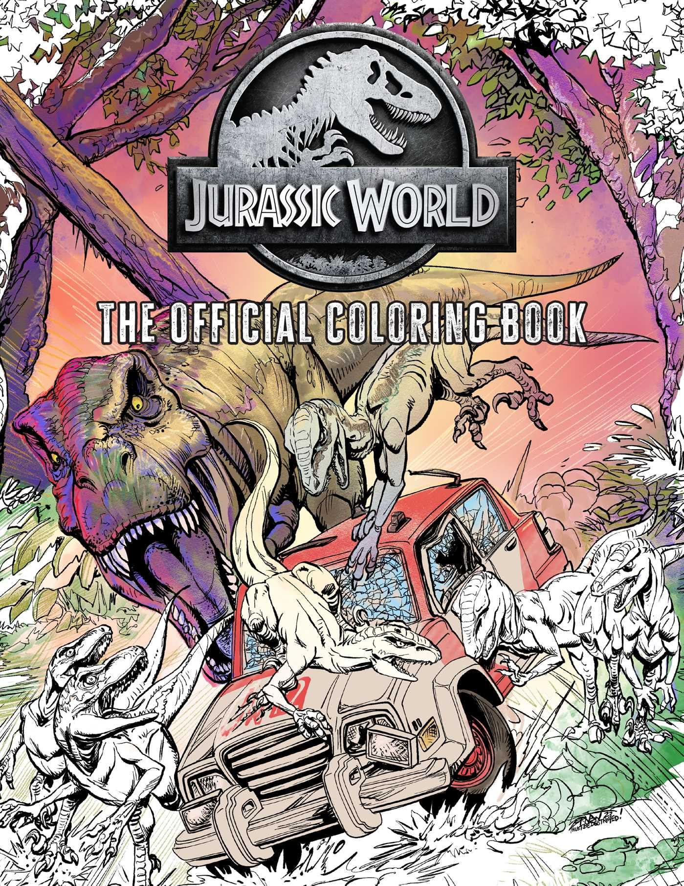 Jurassic World: The Official Coloring Book Film, Art & Culture