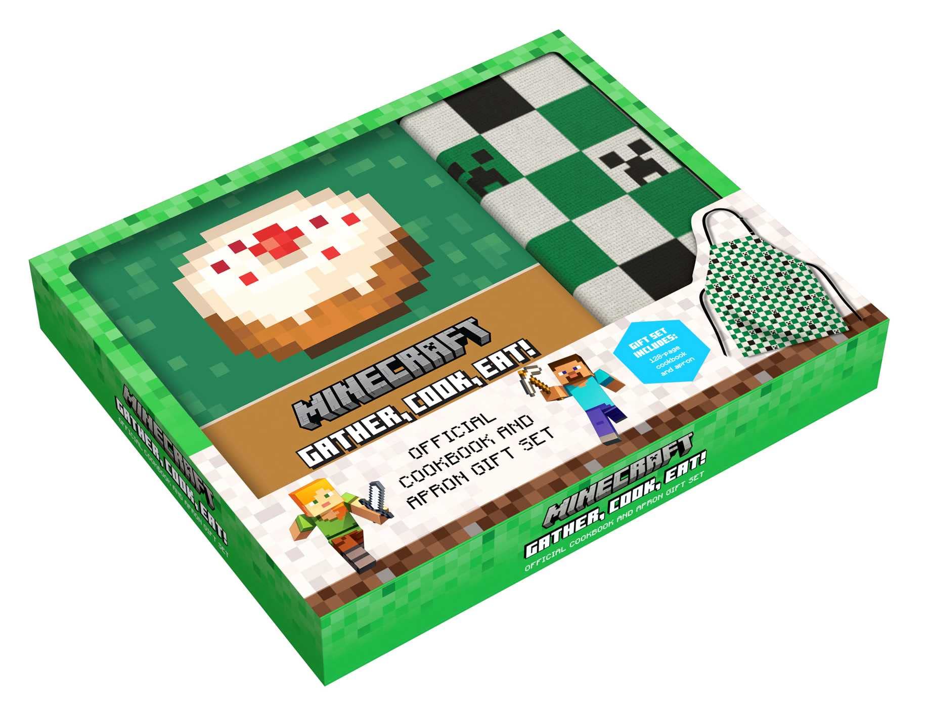 Minecraft: The Official Cookbook and Apron Gift Set: Plus Exclusive Apron Leisure & Fun
