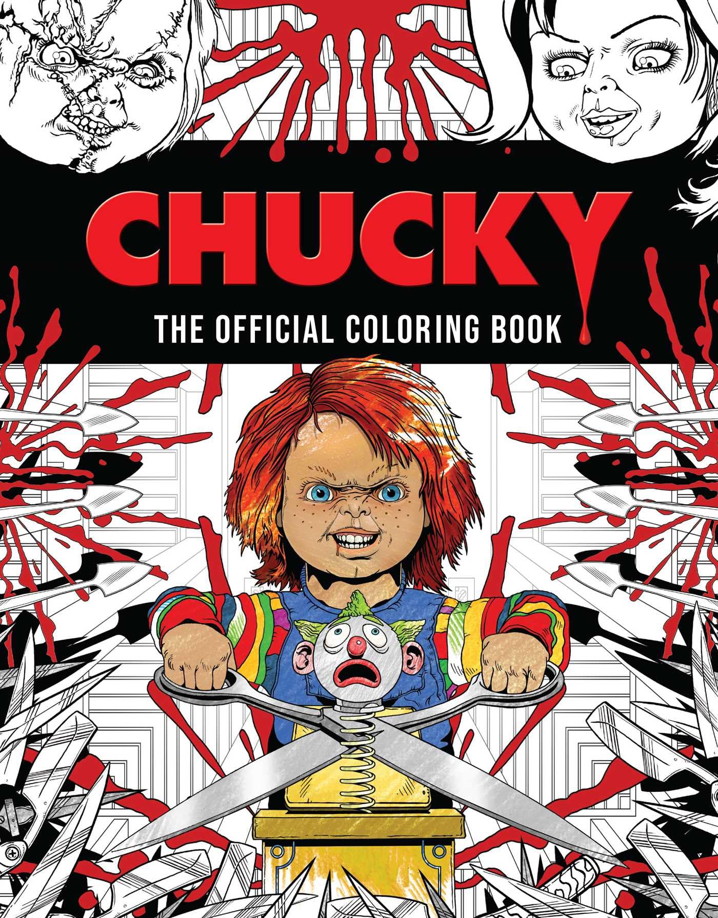 Chucky: The Official Coloring Book Horror & Mystery