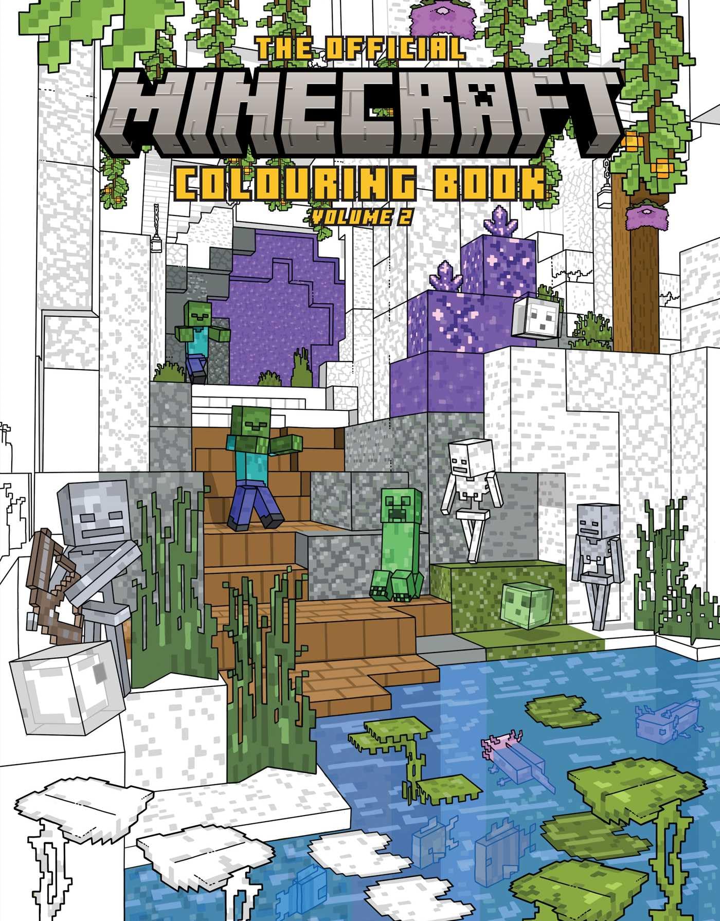Official Minecraft Colouring Book, Volume 2 Tiptoi & Games