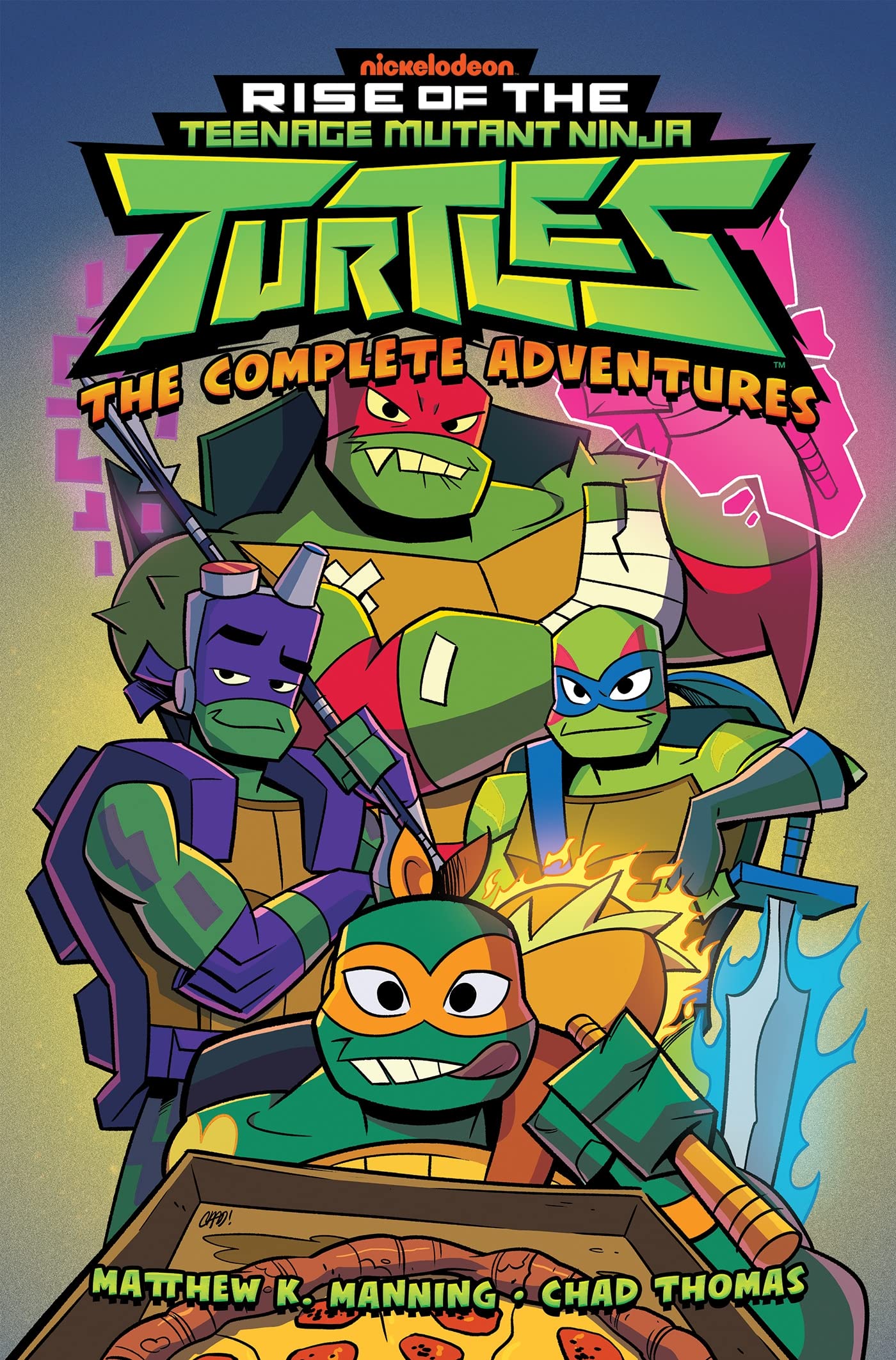 Rise of the Teenage Mutant Ninja Turtles: The Complete Adventures Manga