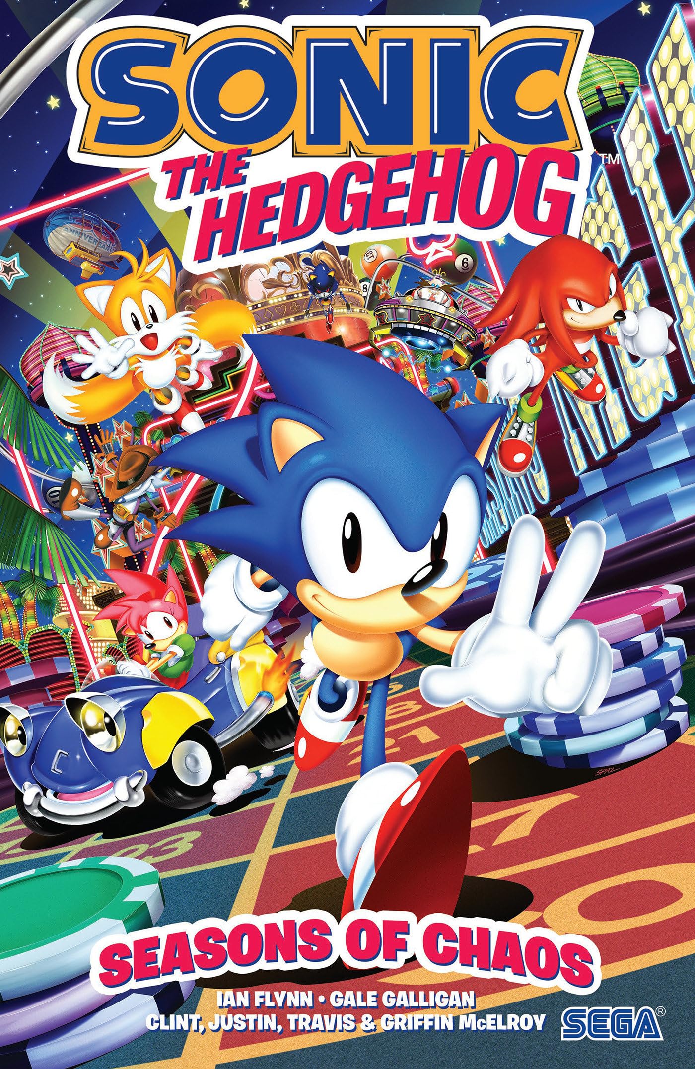 Sonic the Hedgehog: Seasons of Chaos Manga