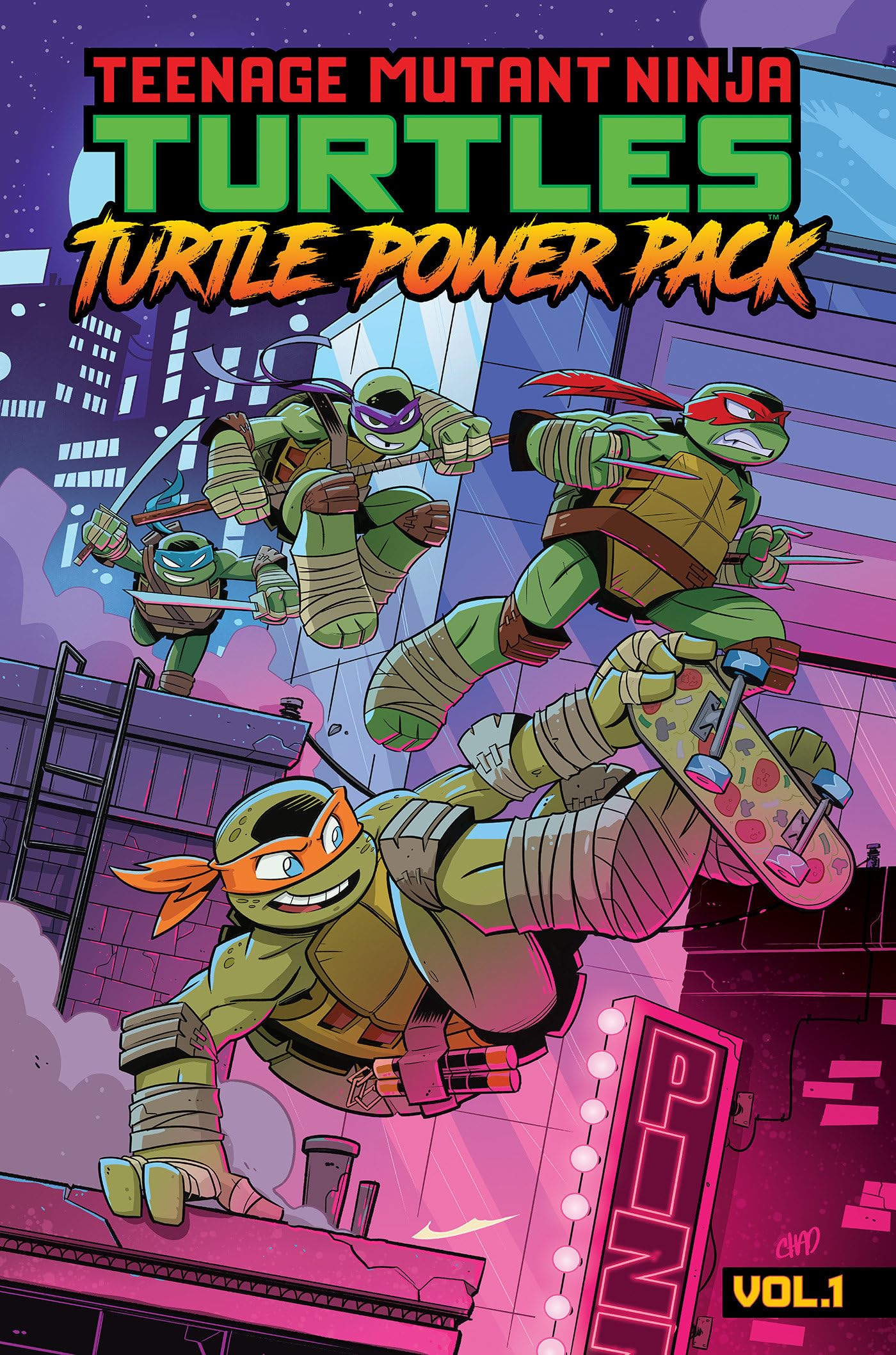 Teenage Mutant Ninja Turtles: Turtle Power Pack, Vol. 1 Manga