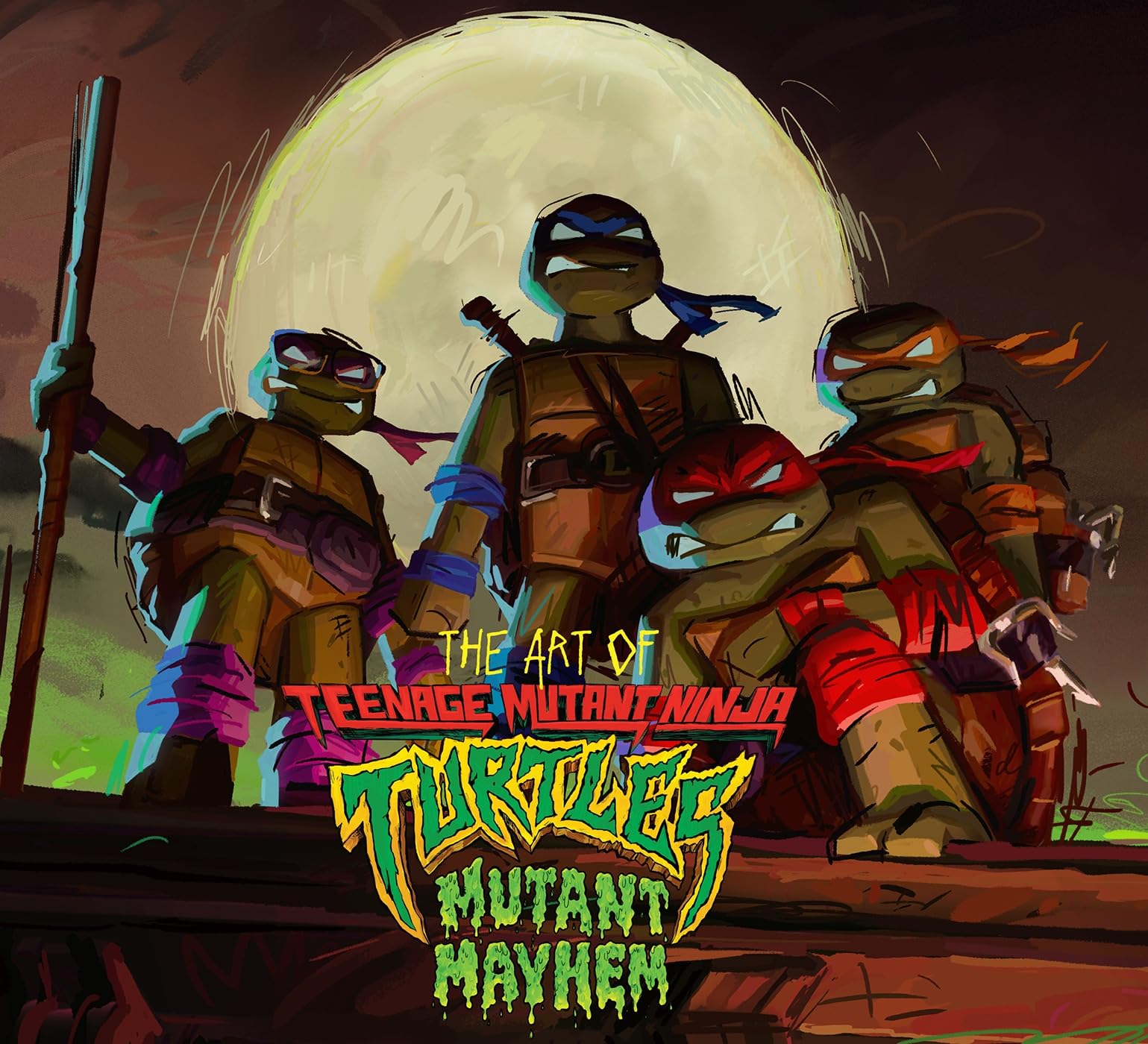The Art of Teenage Mutant Ninja Turtles: Mutant Mayhem Books