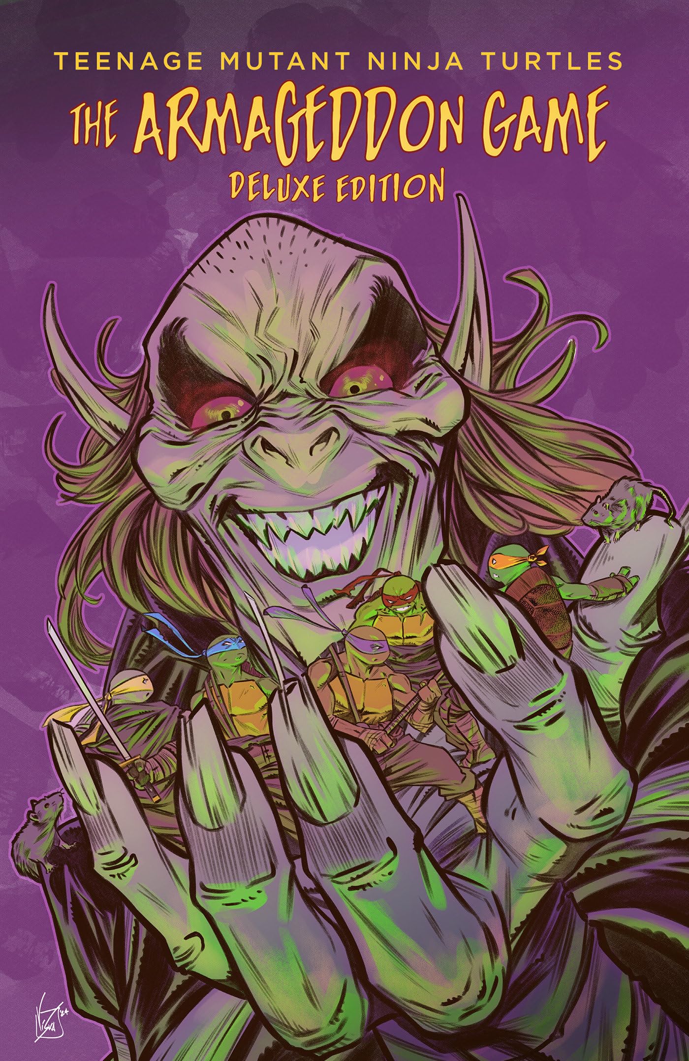 Teenage Mutant Ninja Turtles: The Armageddon Game Deluxe Edition Manga