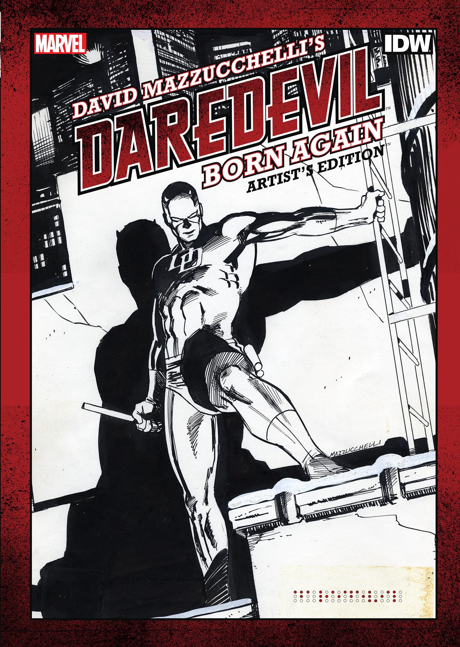 David Mazzucchelli’s Daredevil Born Again Artist’s Edition (Artist Edition) Books
