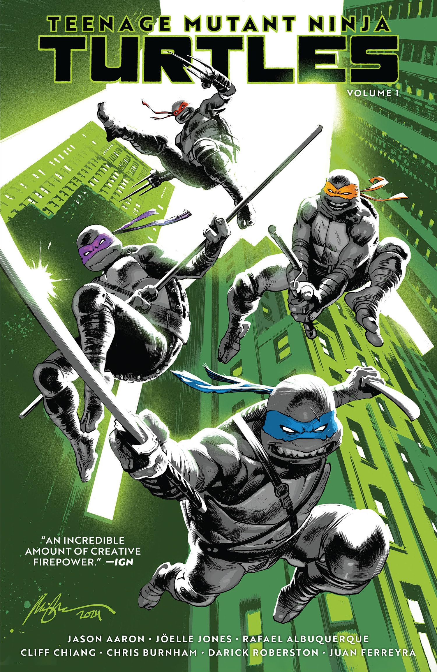 Teenage Mutant Ninja Turtles, Vol. 1: Return to New York Manga