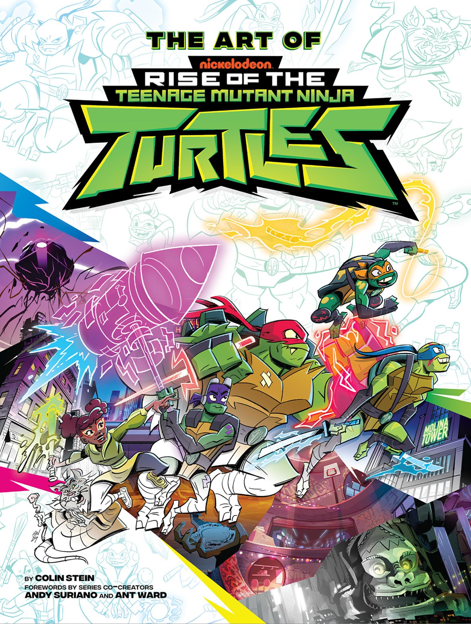 The Art of Rise of The Teenage Mutant Ninja Turtles Books