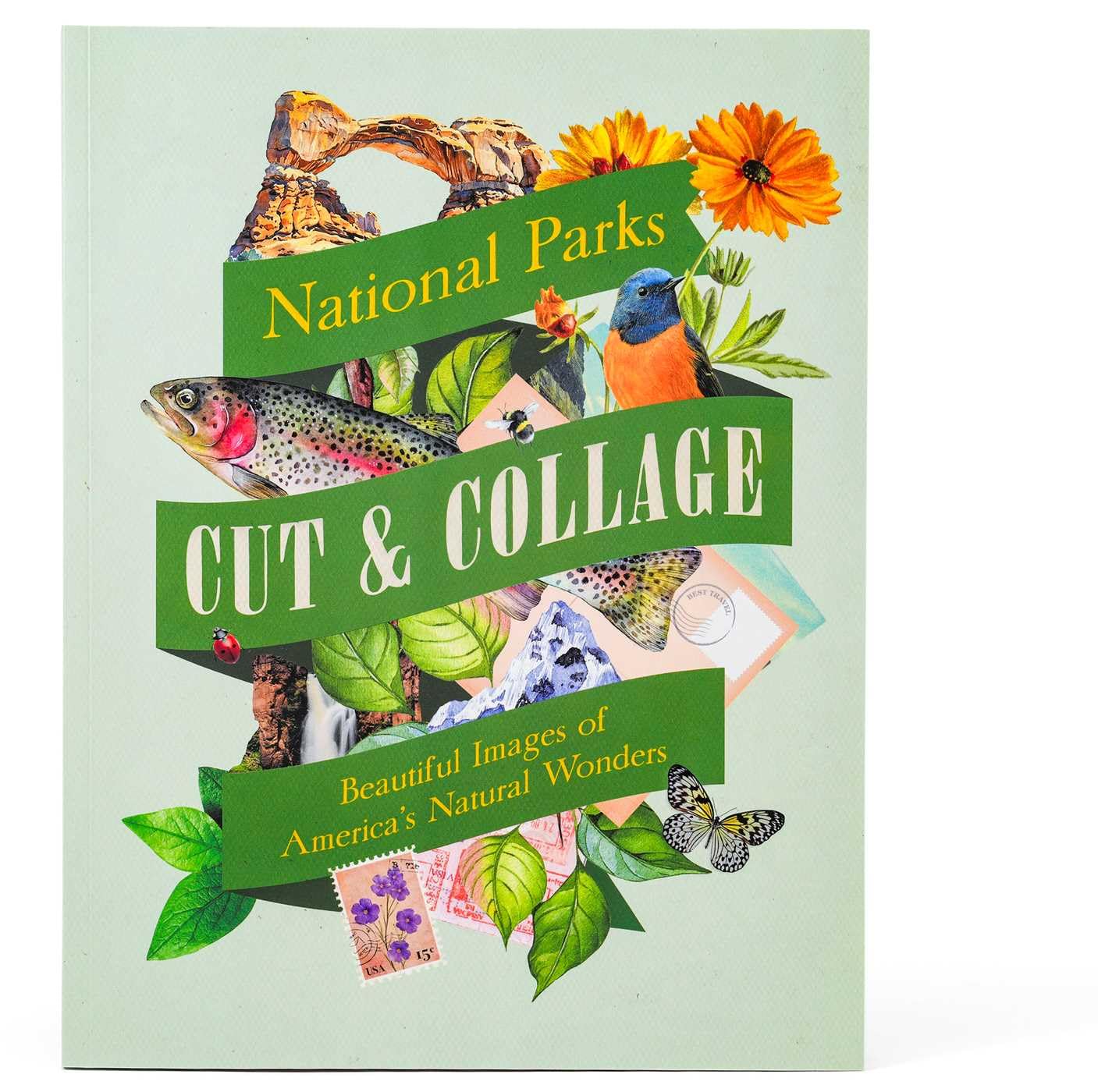 Cut & Collage National Parks: Beautiful Images of America's Natural Wonders Hobbies & Crafts