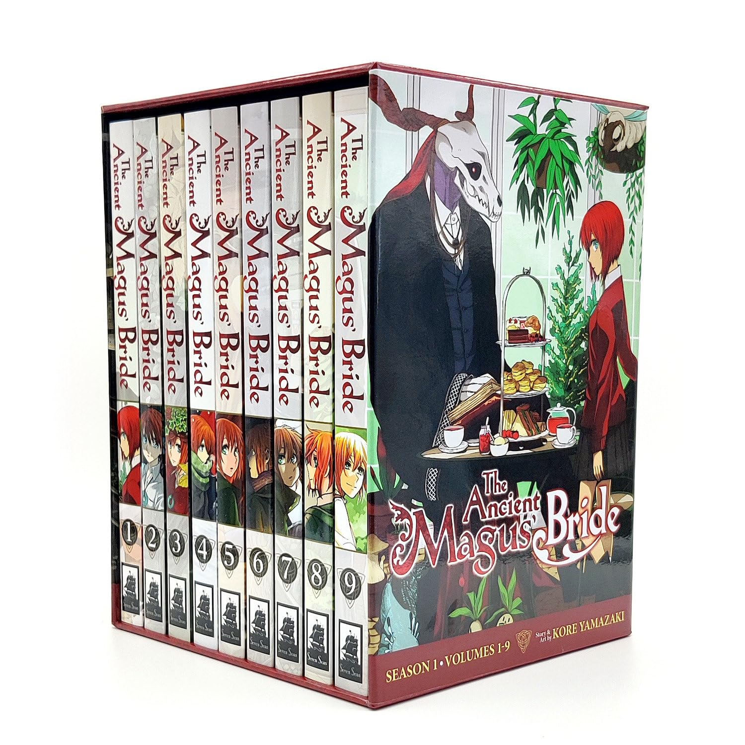 The Ancient Magus’ Bride Season 1 Box Set: Includes Two Double-sided Posters! (Ancient Magus' Bride, 1-9) Manga