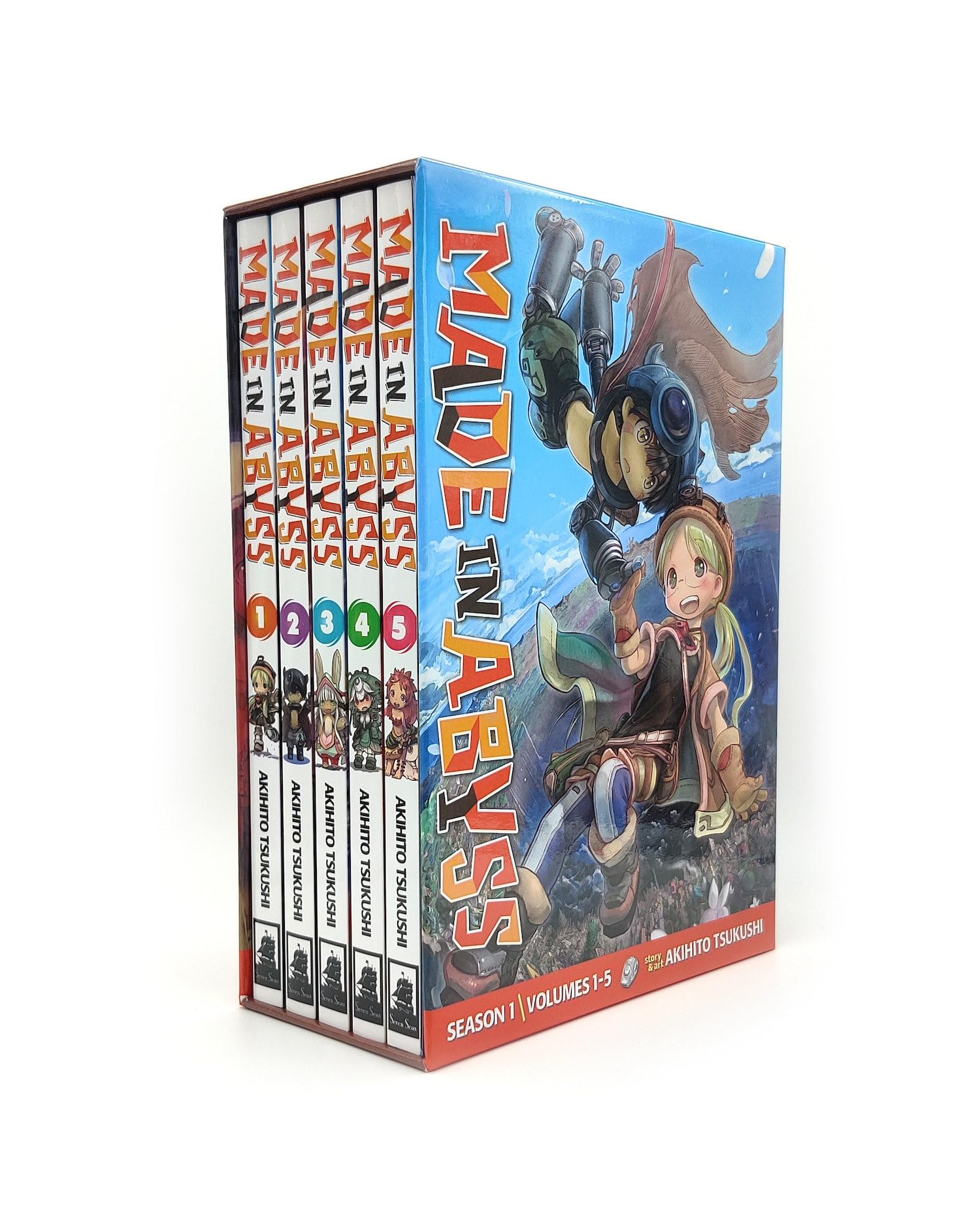 Made in Abyss - Season 1 Box Set (Vol. 1-5): Includes Two Double-sided Posters! Horror & Mystery