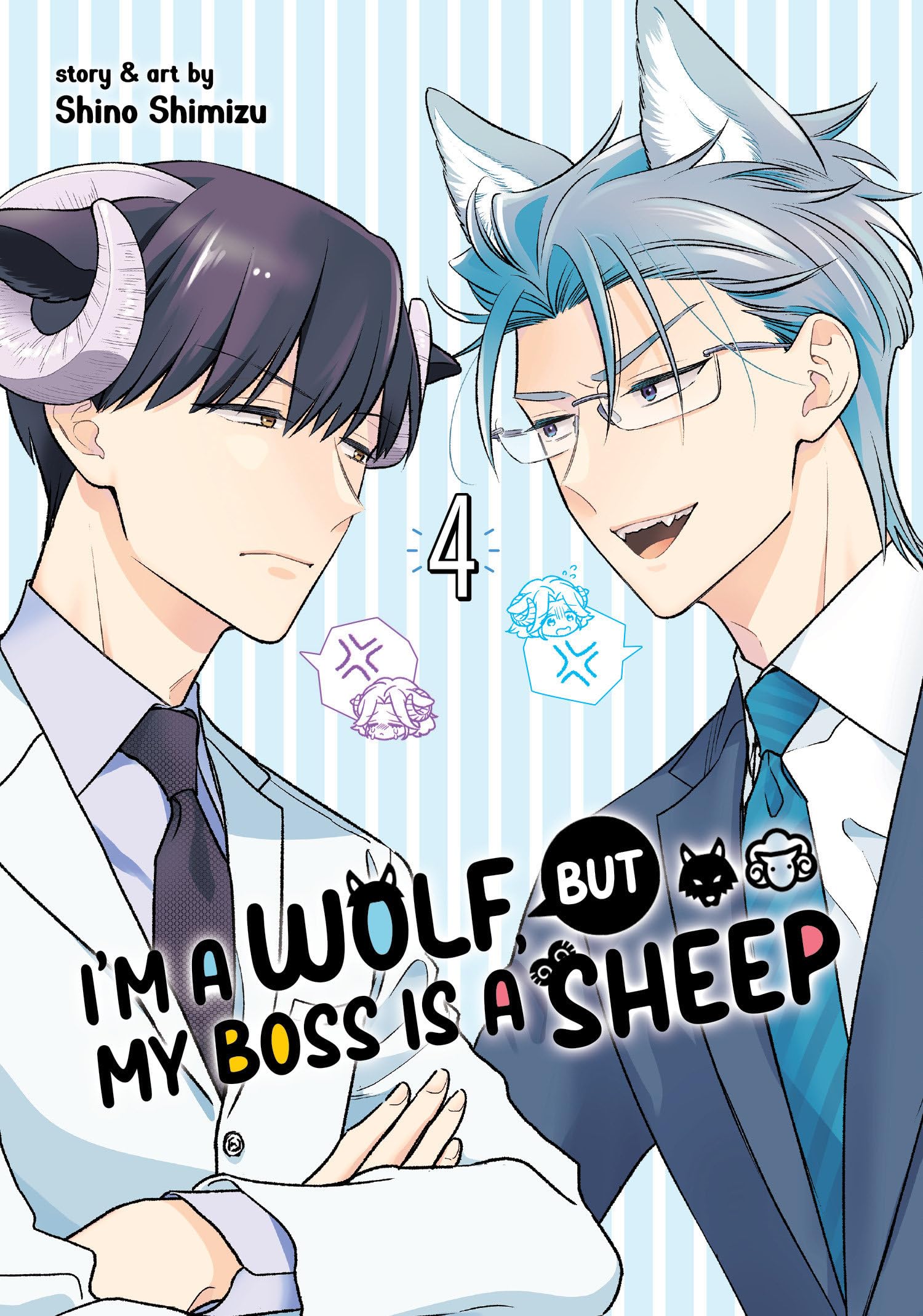 I'm a Wolf, but My Boss Is a Sheep! 4 Manga