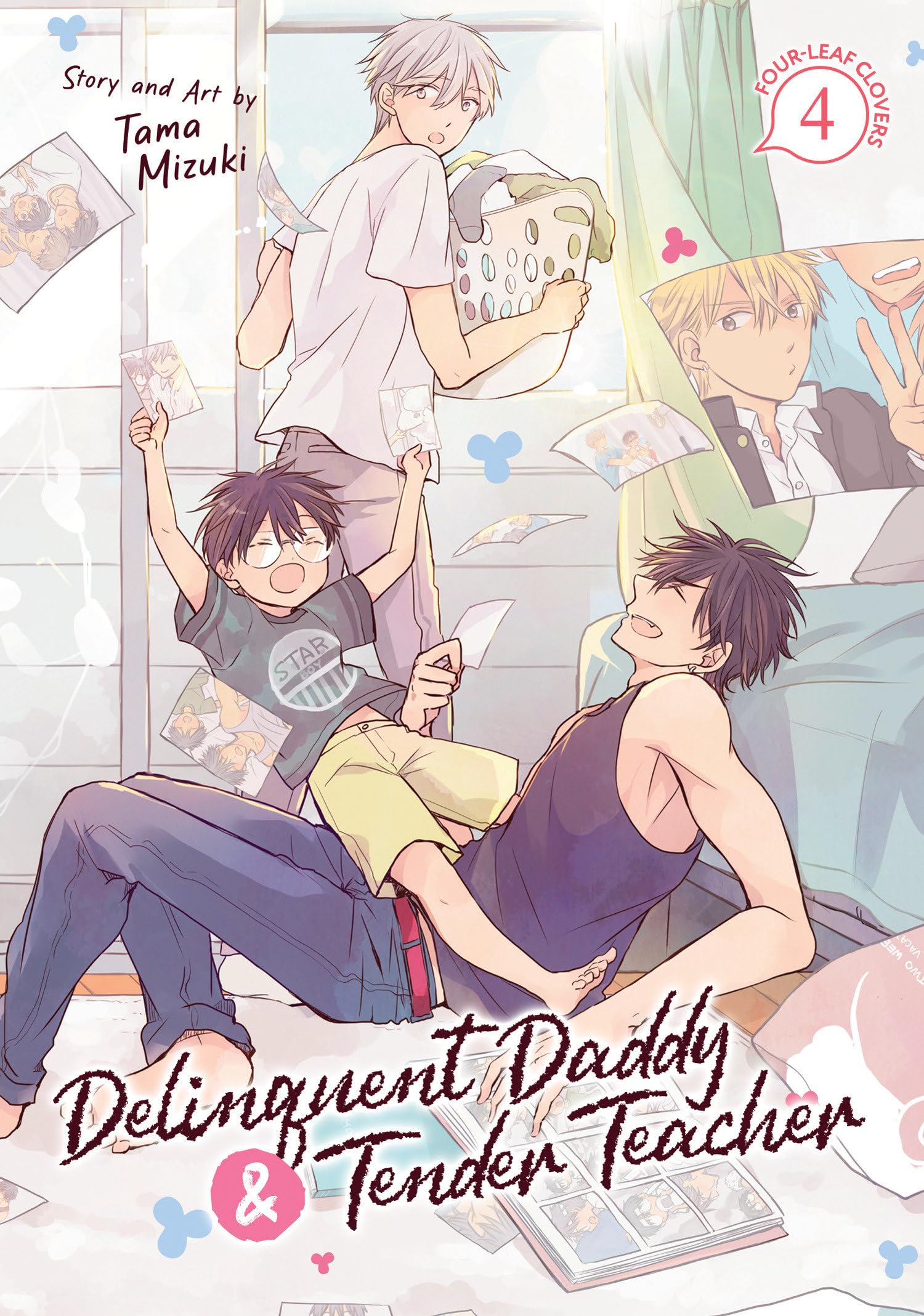 Delinquent Daddy and Tender Teacher Vol. 4: Four-Leaf Clovers Manga