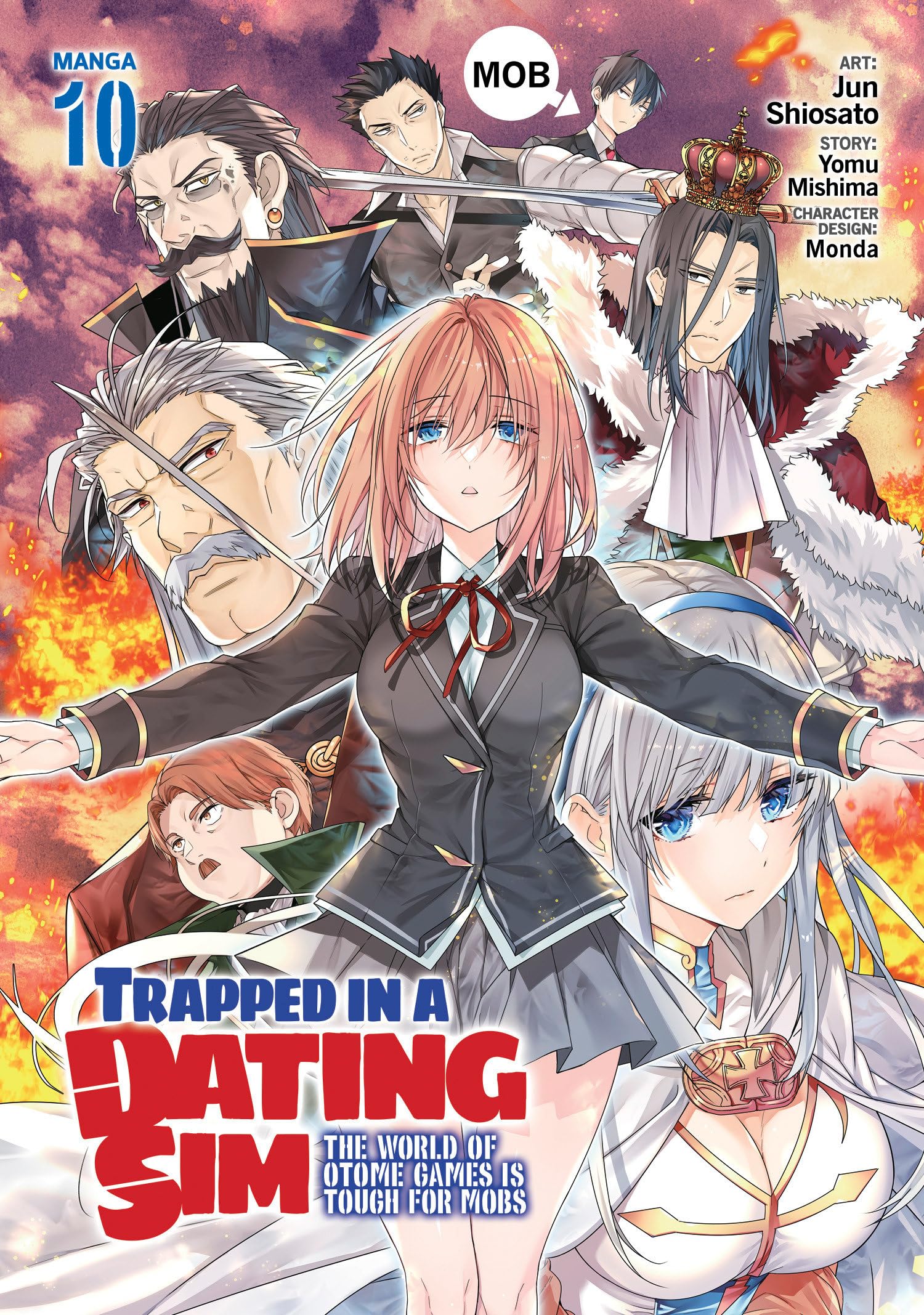 Trapped in a Dating Sim: The World of Otome Games is Tough for Mobs (Manga) Vol. 10 Manga