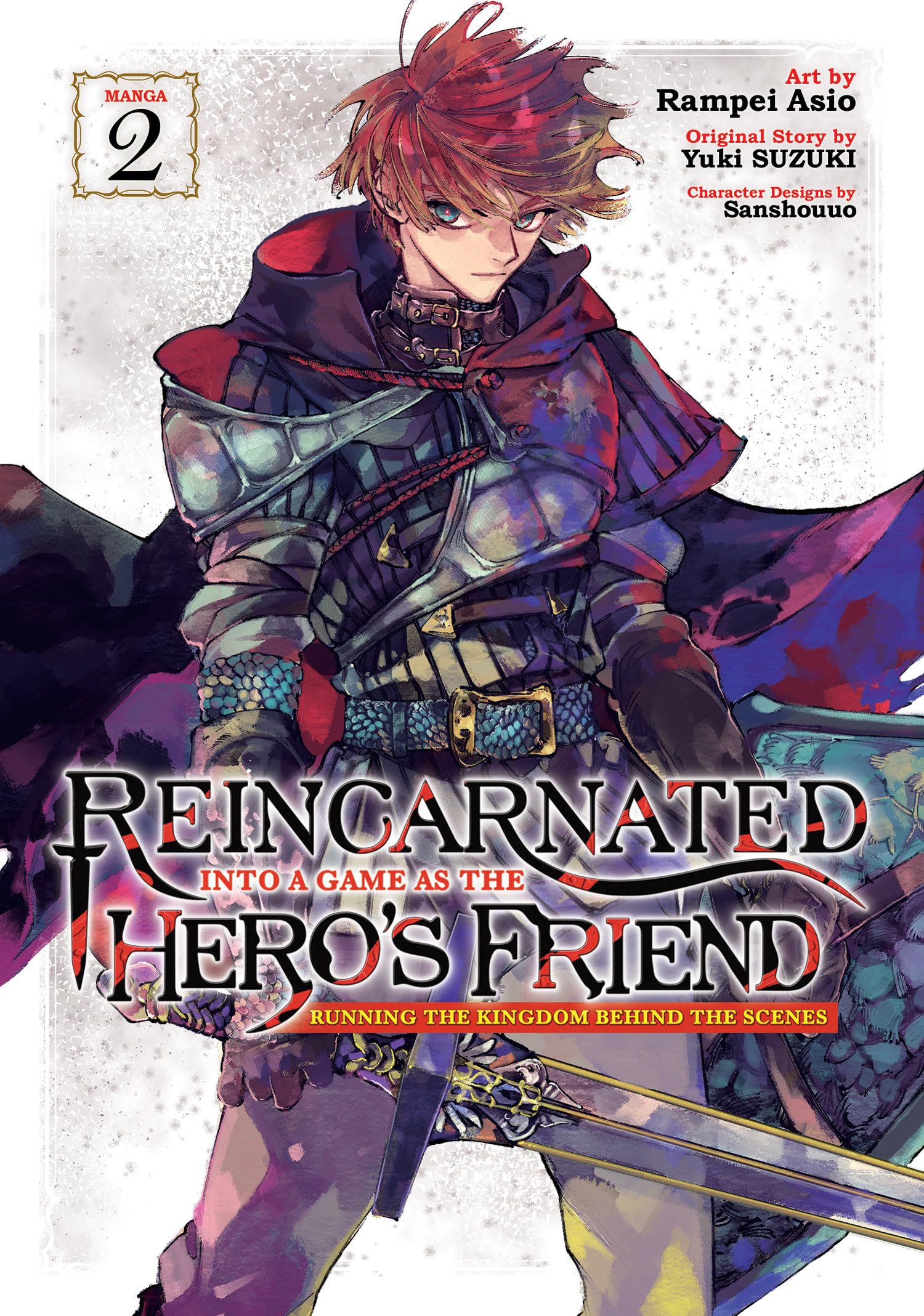 Reincarnated Into a Game as the Hero's Friend: Running the Kingdom Behind the Scenes (Manga) Vol. 2 Manga