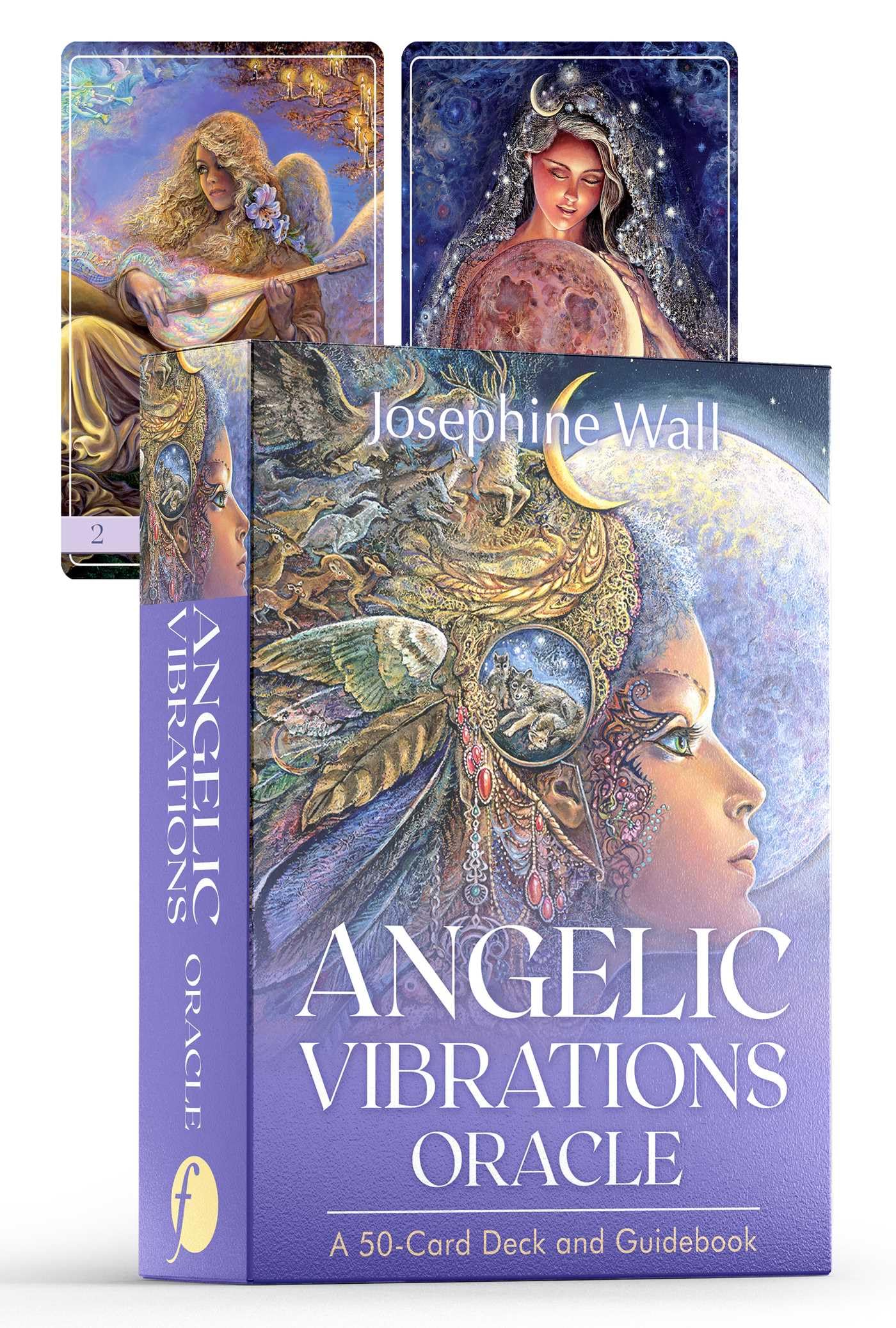 Angelic Vibrations Oracle: A 50-Card Deck and Guidebook Religion & Esotericism