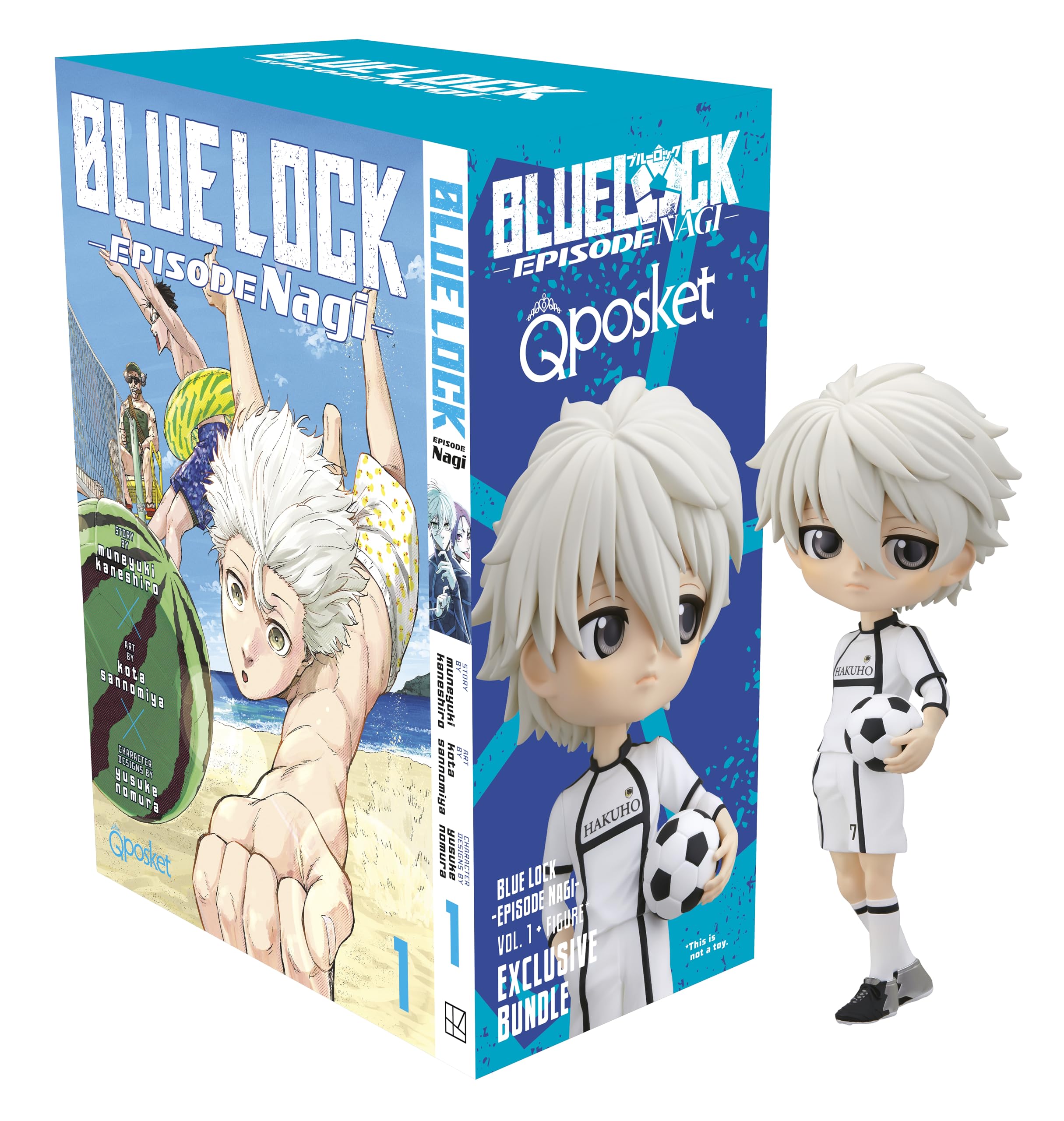 Blue Lock: Episode Nagi 1 + Exclusive Q Posket Figure Contemporary literature