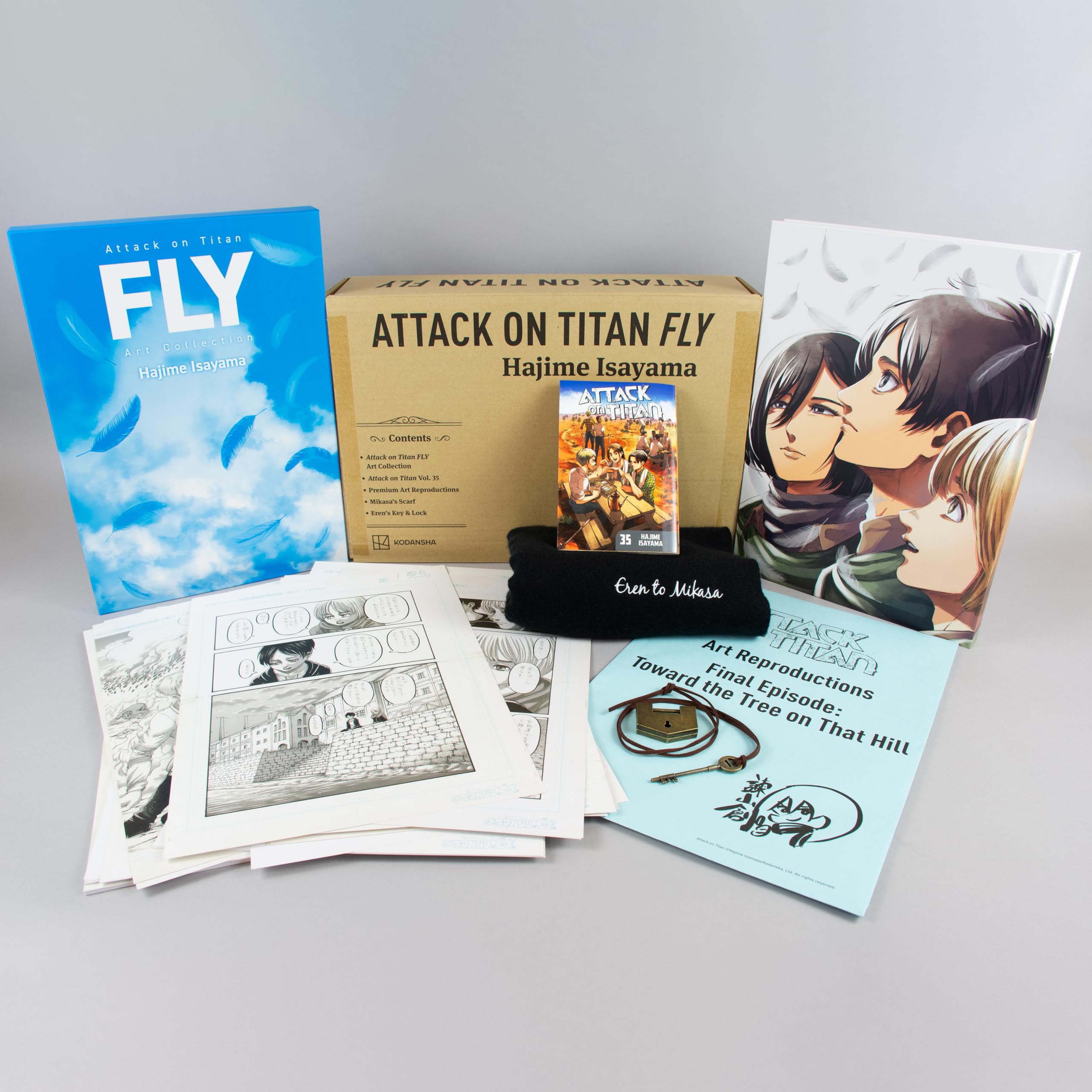 Attack on Titan 35: FLY Collector's Box Set Contemporary literature