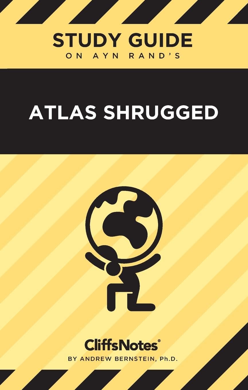 CliffsNotes on Rand's Atlas Shrugged Contemporary literature Books