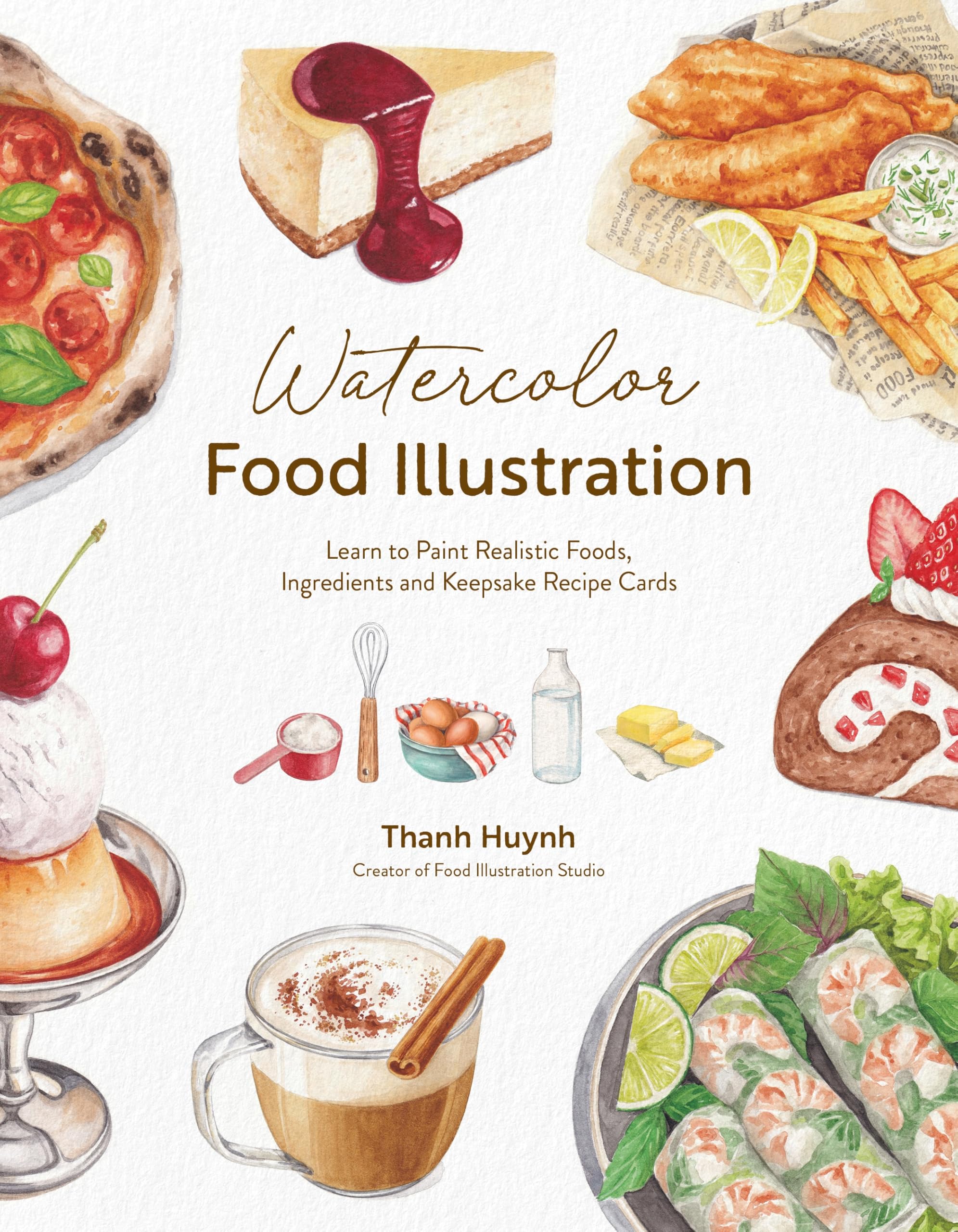 Watercolor Food Illustration Film, Art & Culture