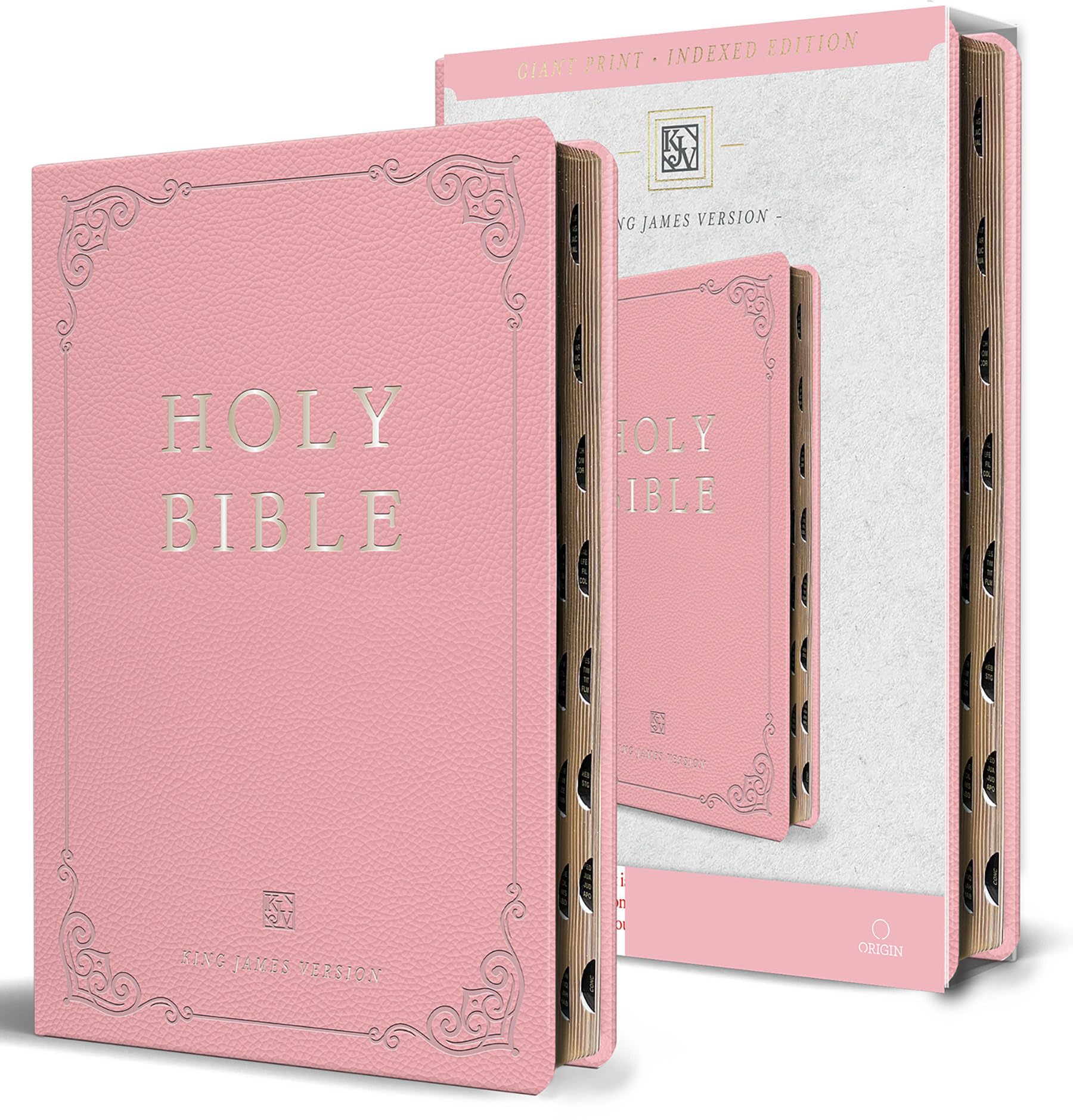 Product Image: KJV Large Format Giant Print Pink Leathersoft with Index