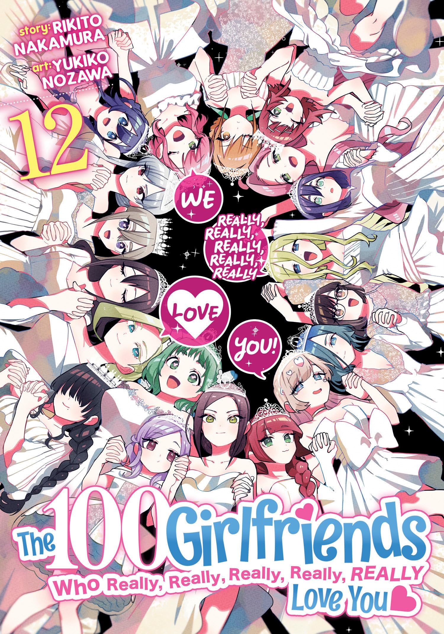 The 100 Girlfriends Who Really, Really, Really, Really, Really Love You Vol. 12 Manga