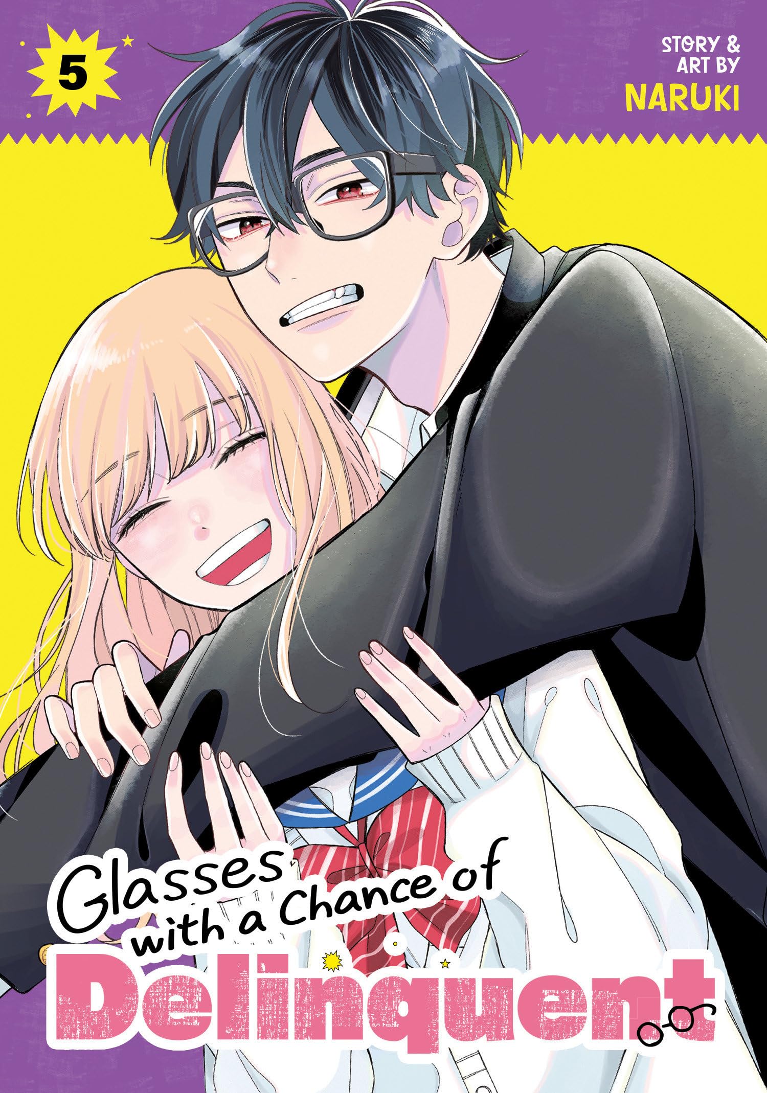 Glasses with a Chance of Delinquent Vol. 5 Manga