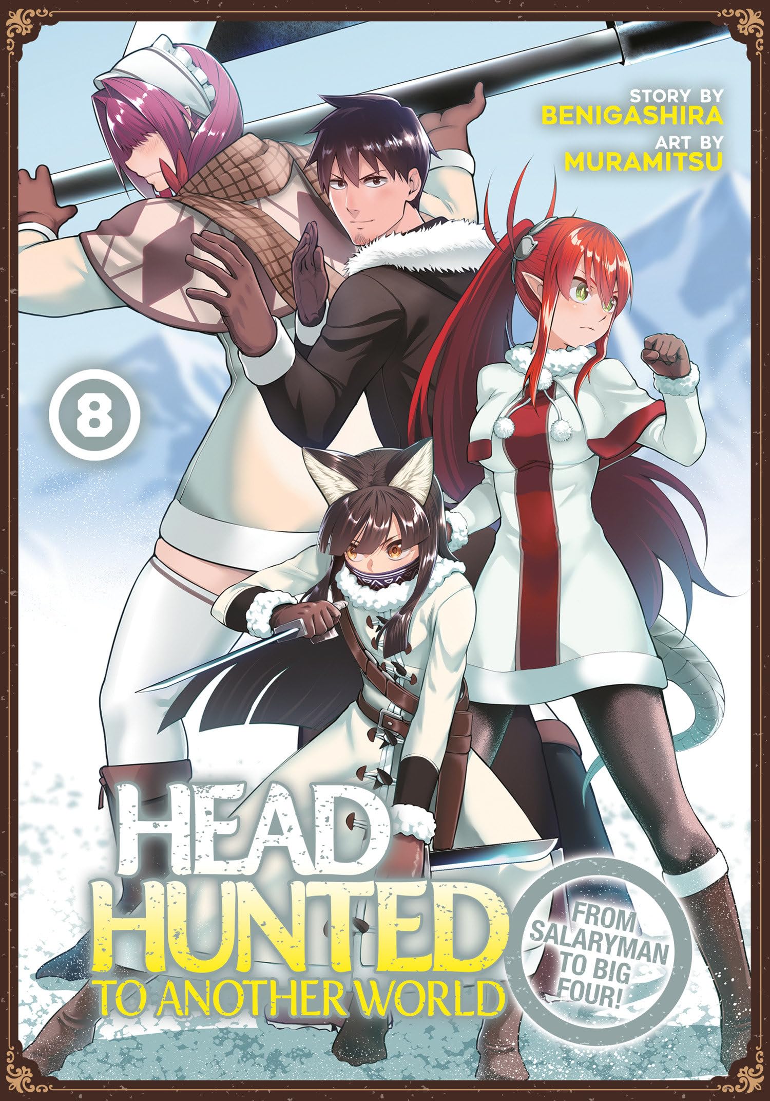 Headhunted to Another World: From Salaryman to Big Four! Vol. 8 Manga